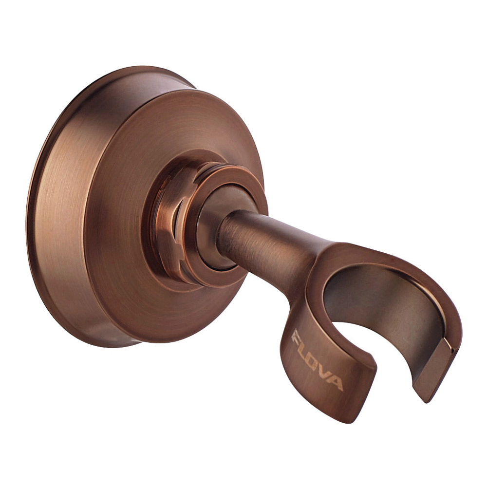 Flova Liberty Exposed Thermostatic Shower Column with Overhead Rainshower & Handset Kit - Oil Rubbed Bronze
