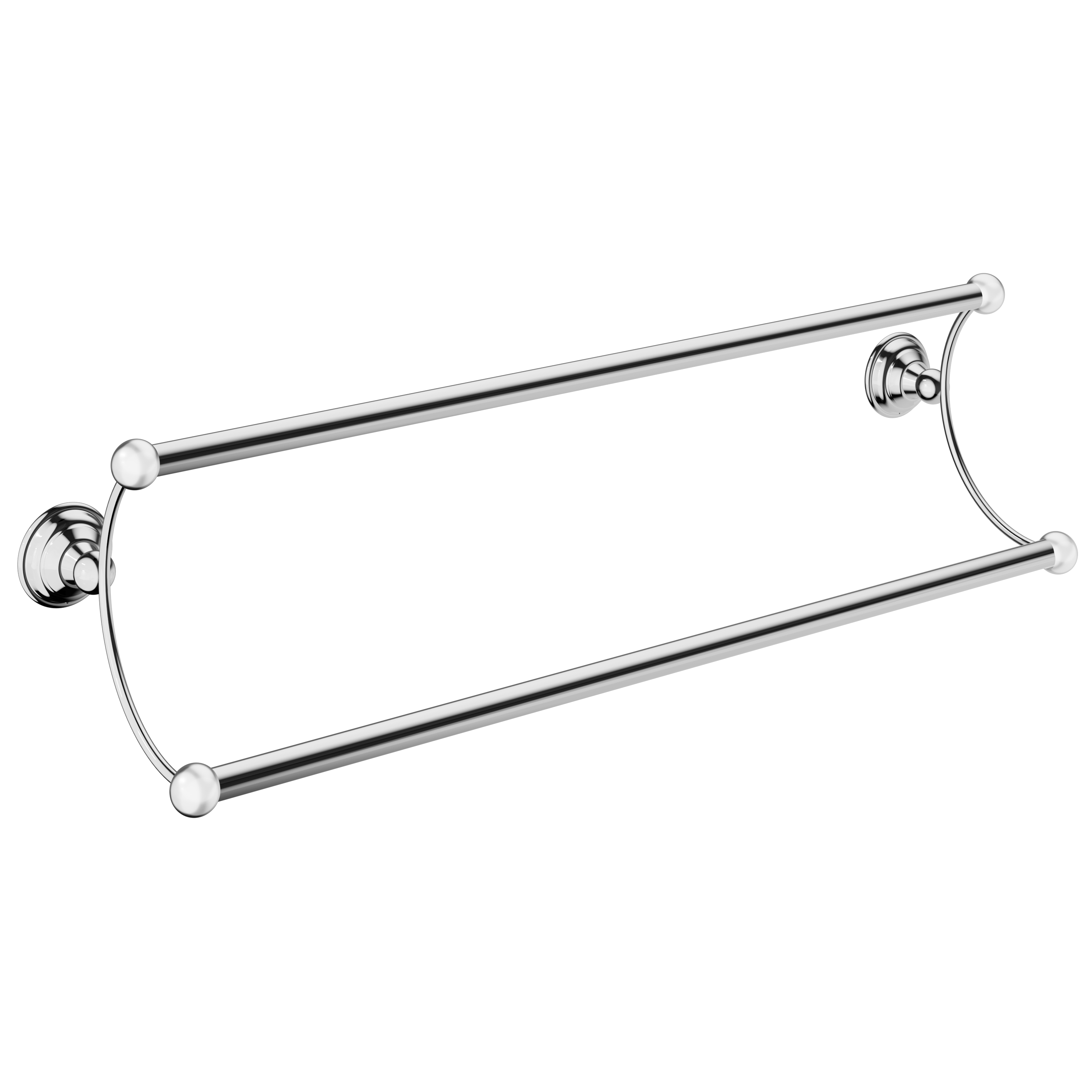 Crosswater Belgravia Double Towel Rail - 655mm