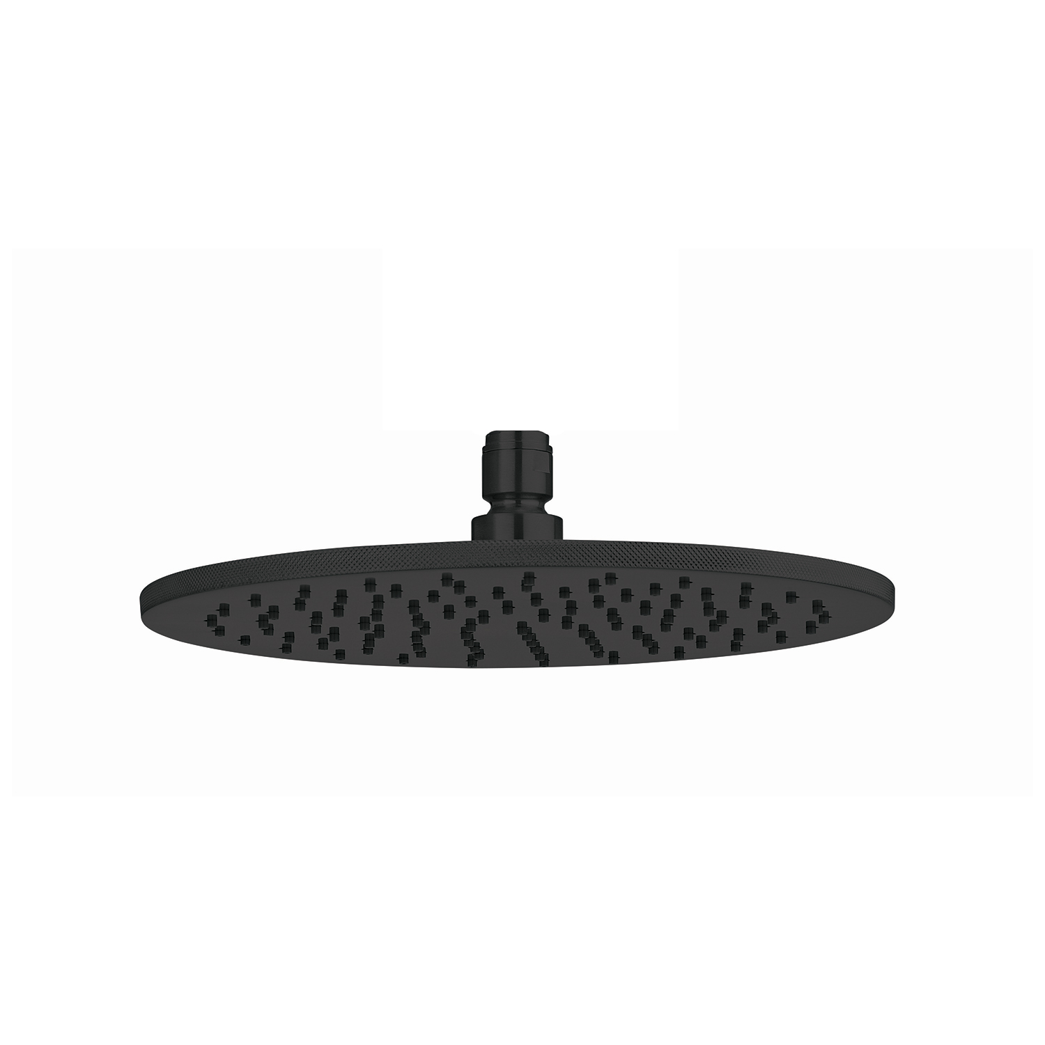 Crosswater Union 250mm Fixed Shower Head - Matt Black