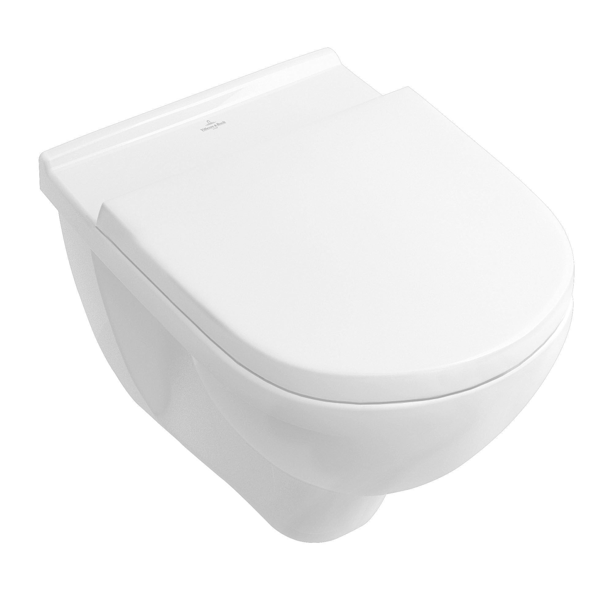 Villeroy & Boch O.novo Rimless Wall Hung Toilet & Soft Close Seat