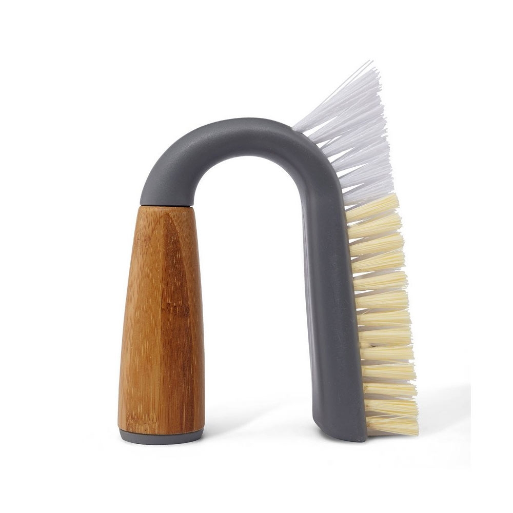 Full Circle Grunge Buster Grout & Tile Brush - Grey
