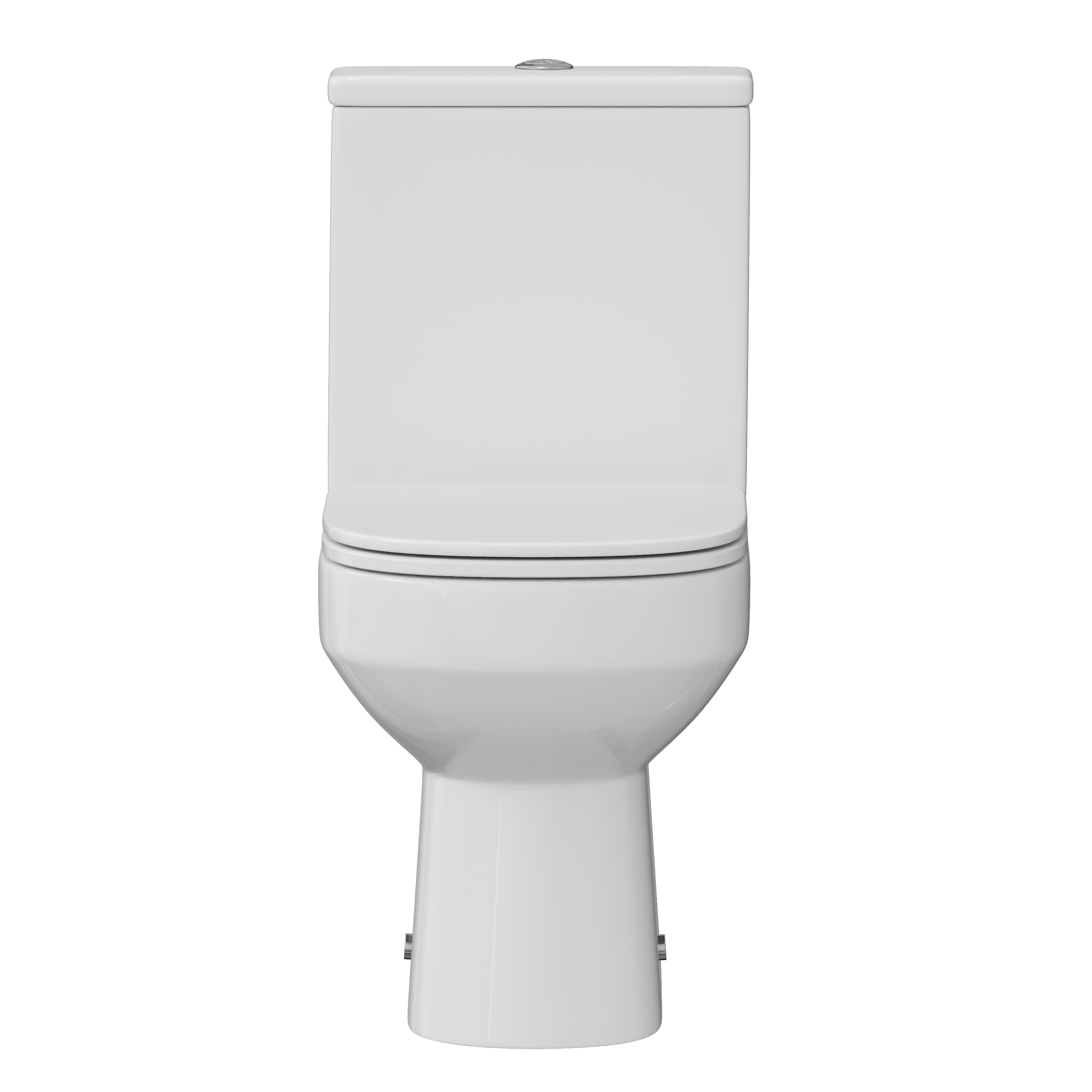 Lorraine Rimless Back To Wall Close Coupled Toilet & Soft Close Seat