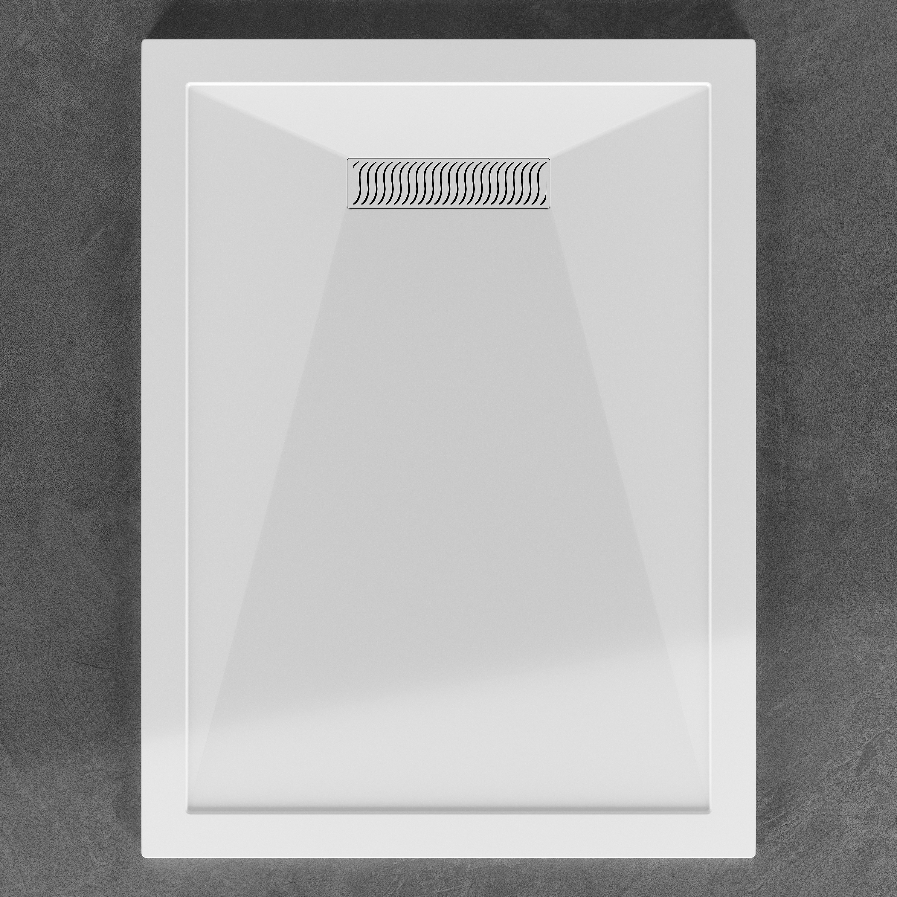 Harbour Linear 25mm Luxury Stone Rectangular Shower Tray - 9 Sizes