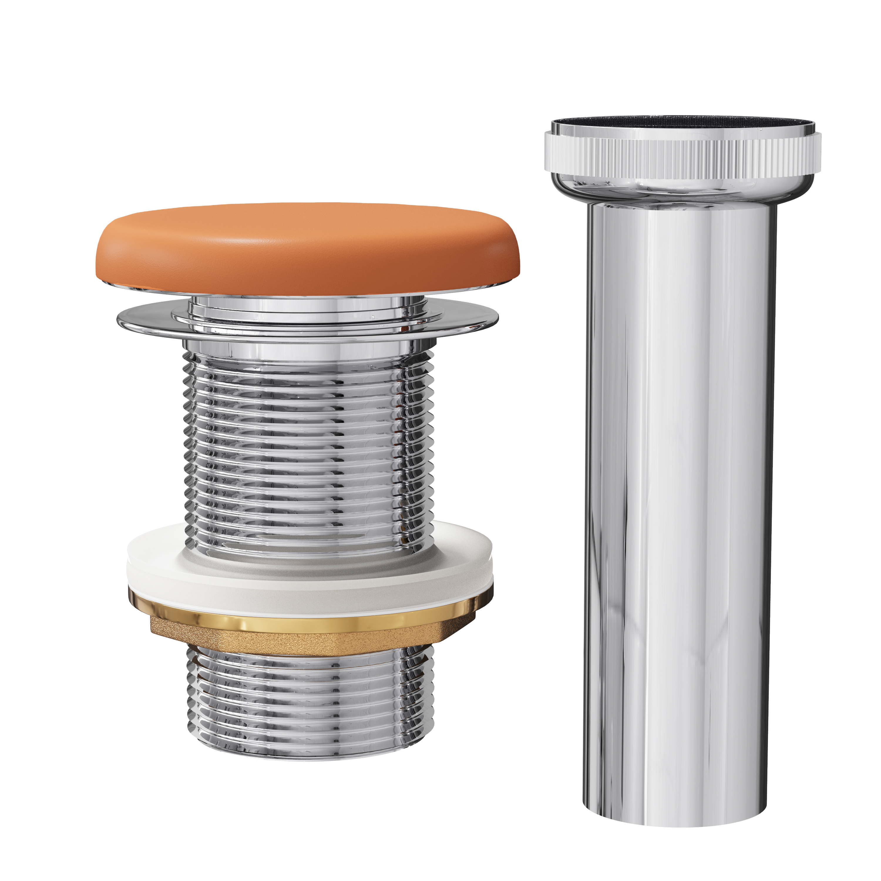 Harbour Concrete Unslotted Extendable Basin Waste