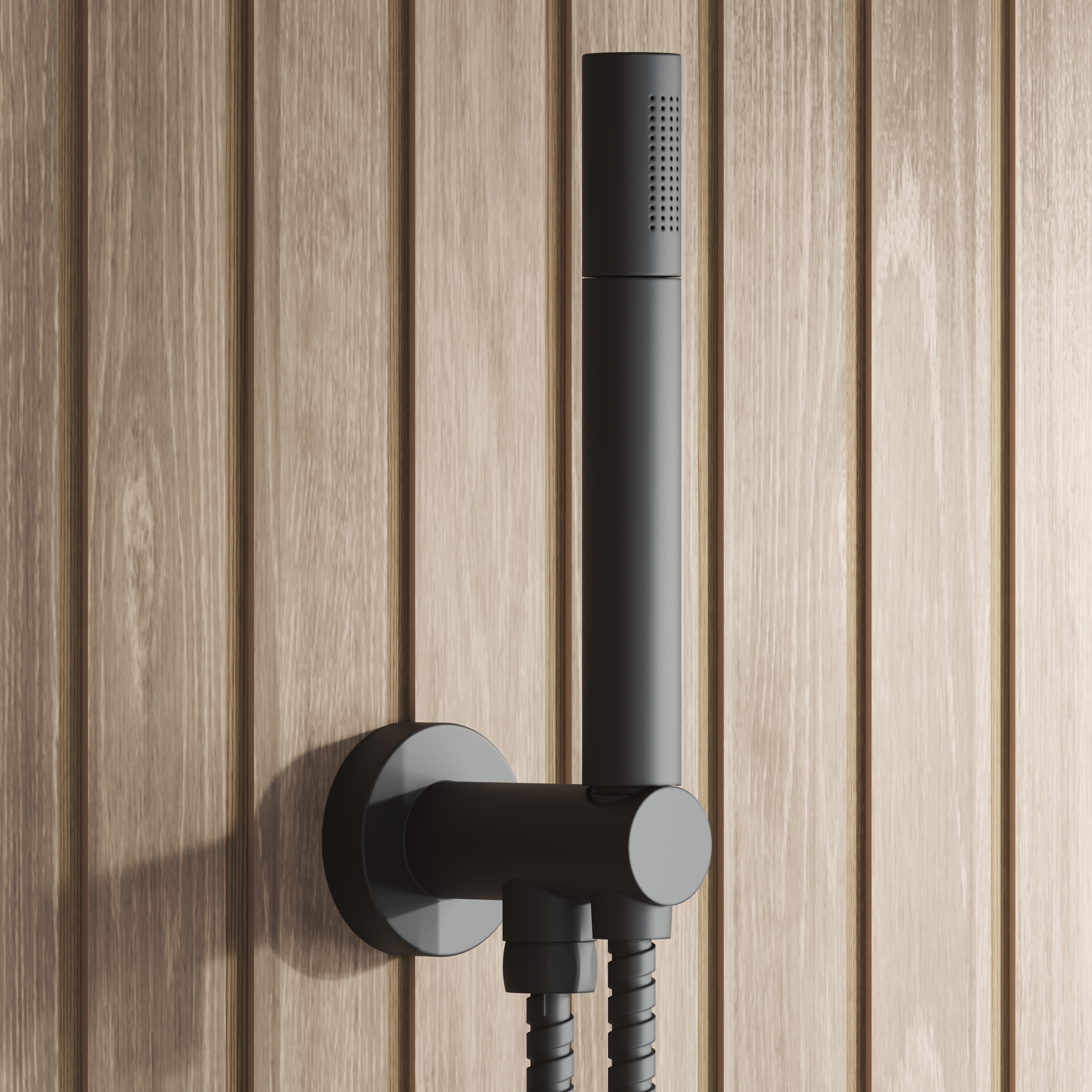 Core Concealed Thermostatic Valve, Fixed Head & Shower Handset Kit