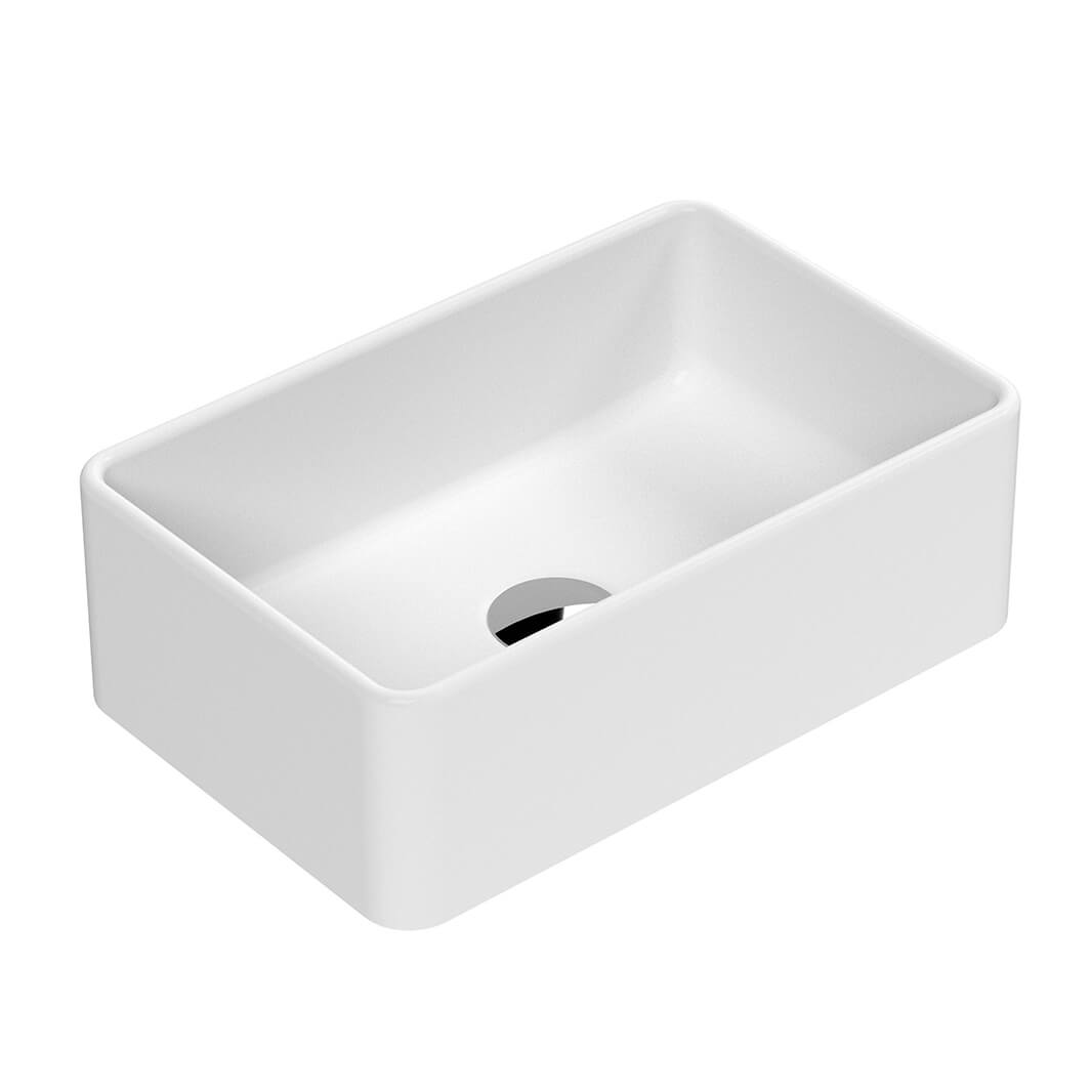 Harbour Square Matt Finish Countertop Basin - 365 x 235mm
