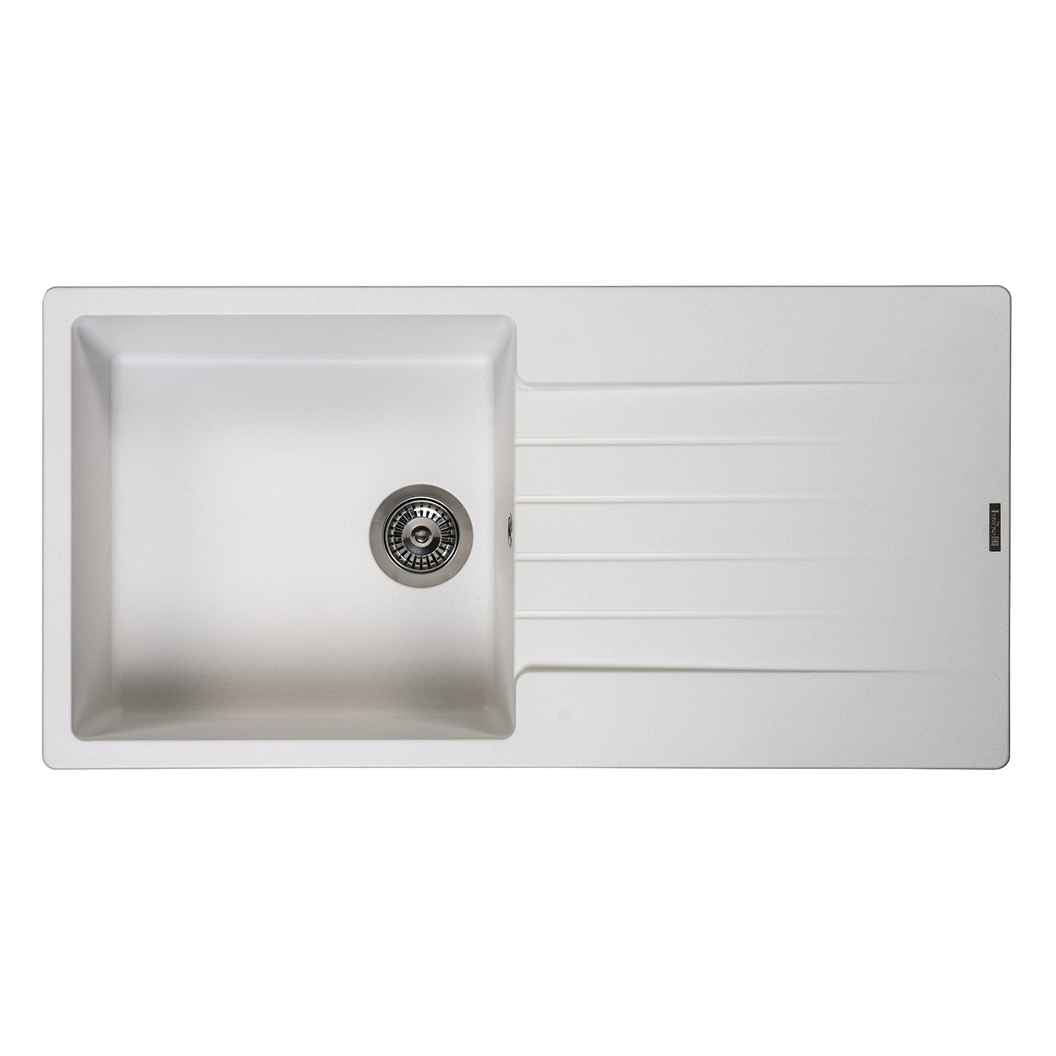 Reginox Harlem 1 Bowl Granite Composite Kitchen Sink & Waste Kit - 1000 x 500mm