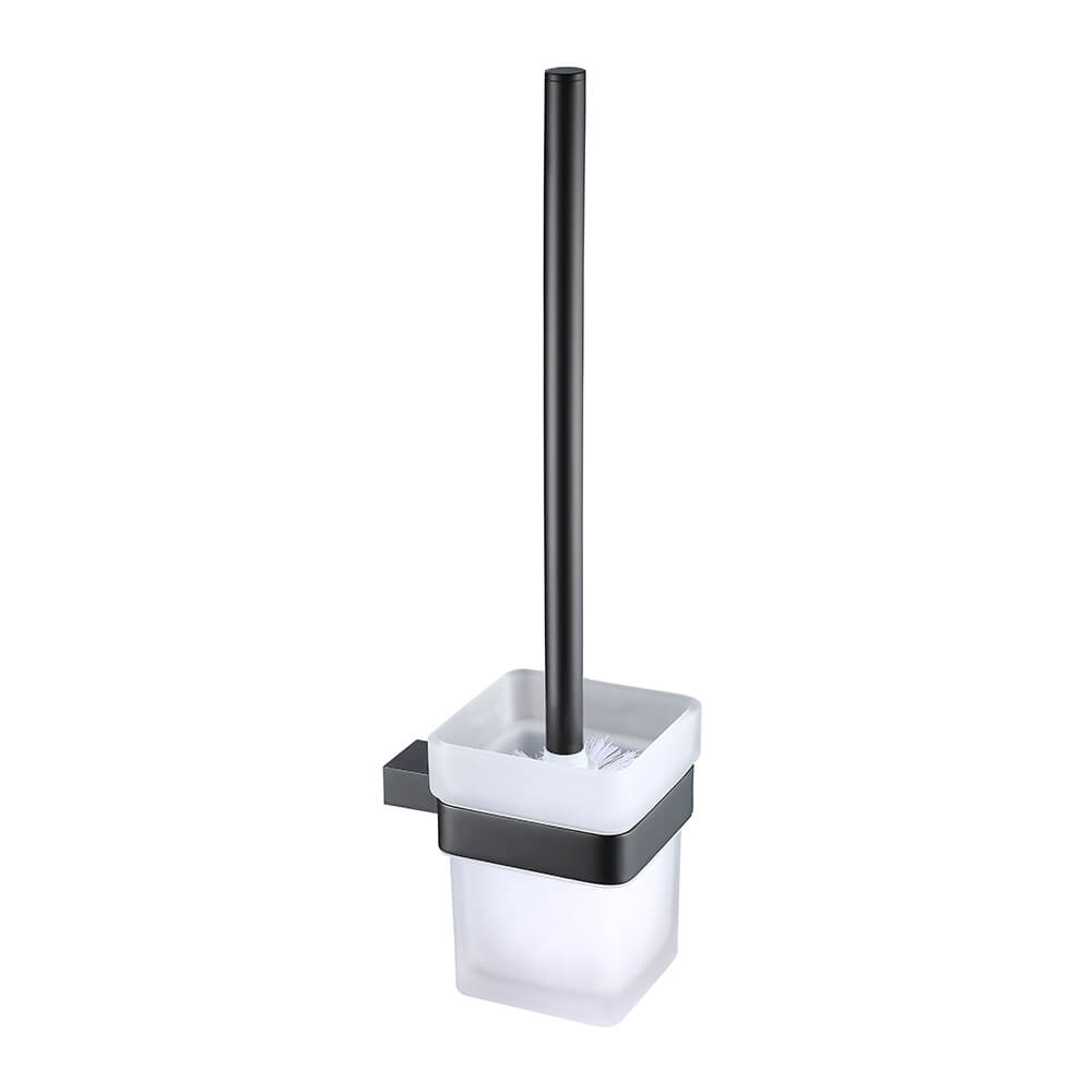 Harbour Status Matt Black Toilet Brush