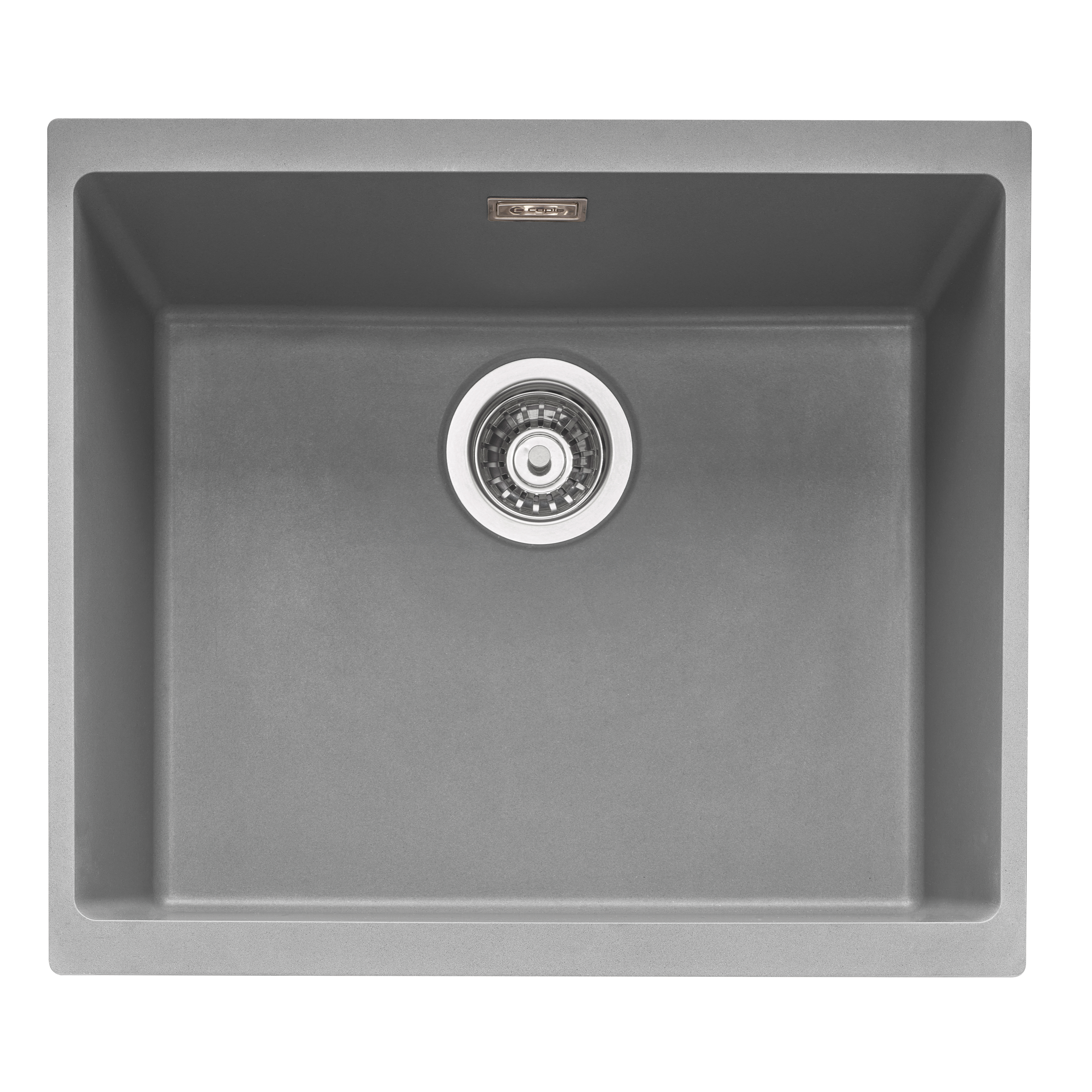 Caple Leesti 1 Bowl Inset or Undermount Granite Composite Kitchen Sink & Waste Kit - 530 x 460mm