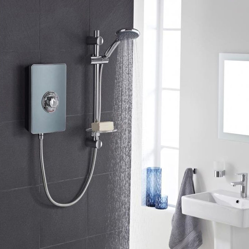 Vado Elegance Electric Shower - Metallic and Chrome