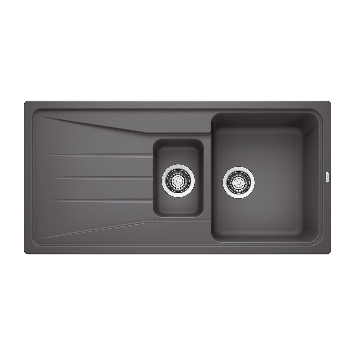 Blanco Sona 6 S 1.5 Bowl Inset Silgranit Composite Kitchen Sink & Waste with Reversible Drainer - 1000 x 500mm