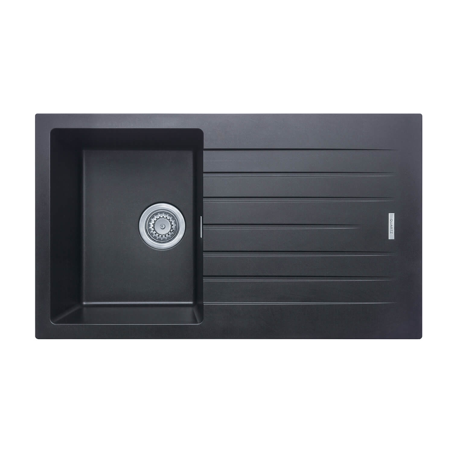 Vellamo Horizon Compact 1 Bowl Granite Composite Kitchen Sink & Waste - 860 x 500mm