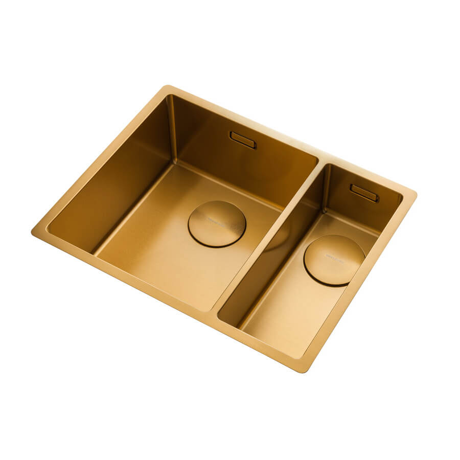 Rangemaster Spectra 1.5 Bowl Inset or Undermount Stainless Steel Kitchen Sink & Waste - 555 x 440mm