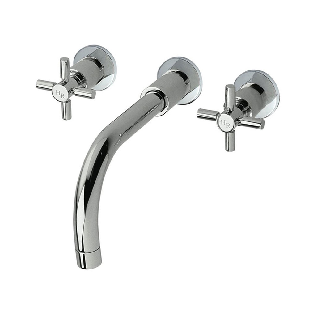Hudson Reed Tec Crosshead Wall Mounted Basin Mixer