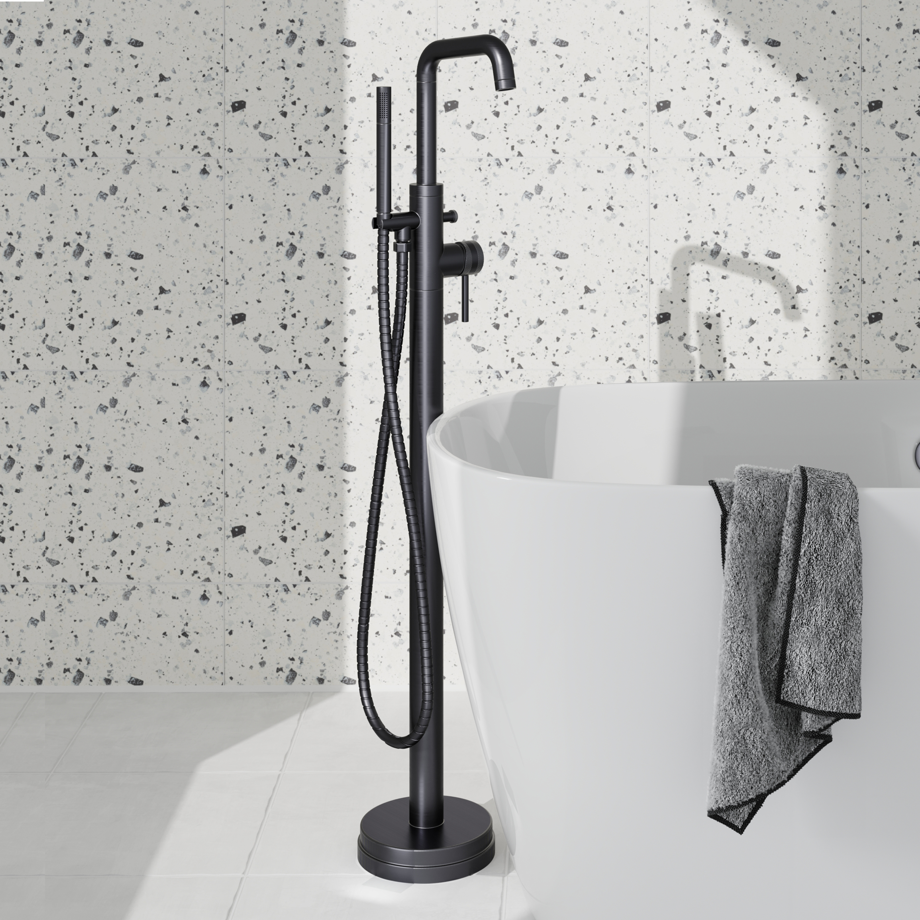 Core Freestanding Bath Shower Mixer Tap