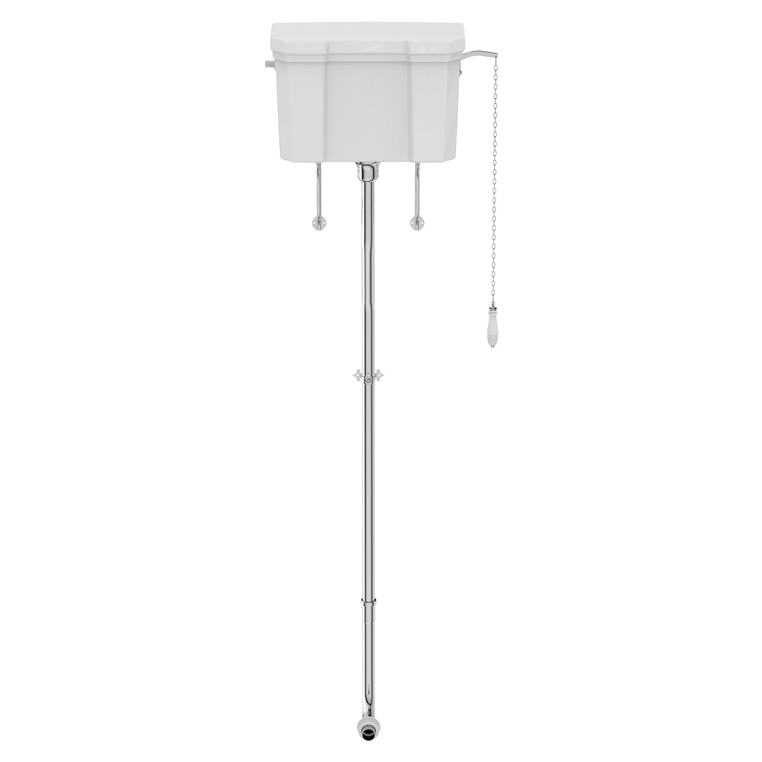 Ideal Standard Waverly High Level Toilet (Excluding Seat)