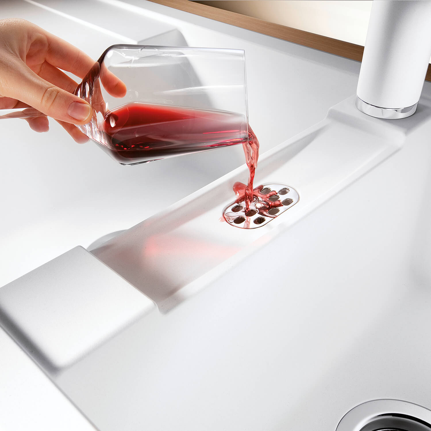 Blanco Metra 8 S 1.5 Bowl Inset Silgranit Composite Kitchen Sink & Waste with Reversible Drainer - 1160 x 500mm