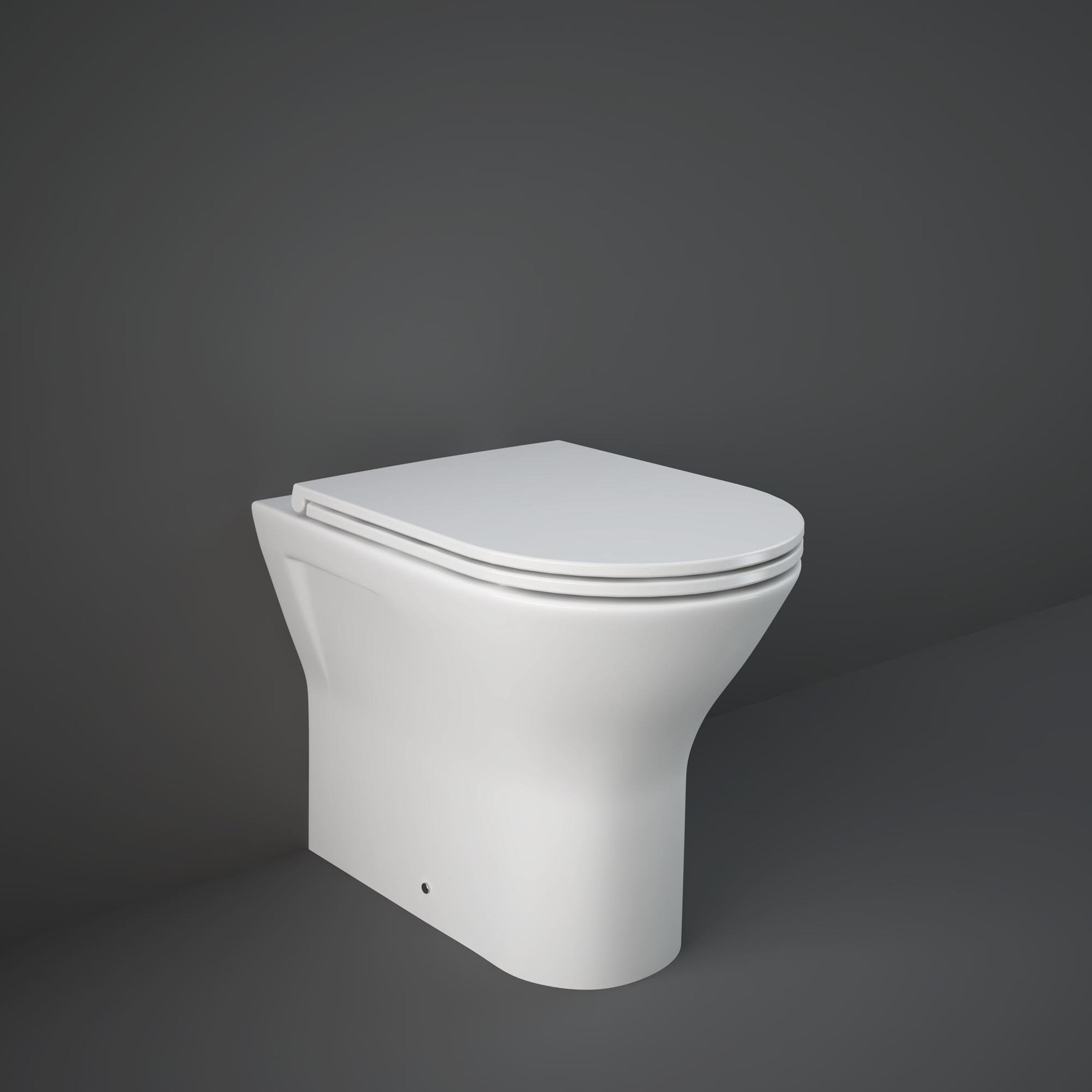 RAK Resort Back to Wall Rimless Toilet with Soft Close Seat