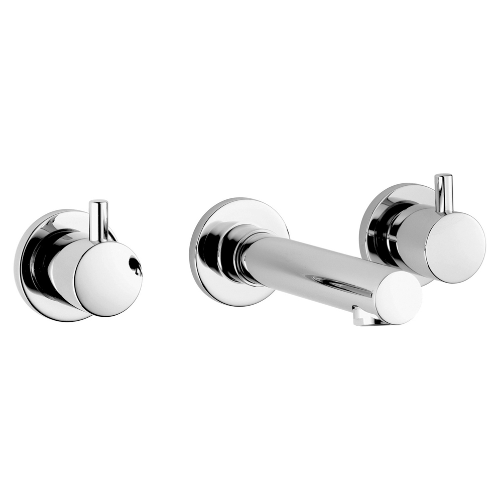 Vado Zoo Wall Mounted 3 Hole Basin Mixer