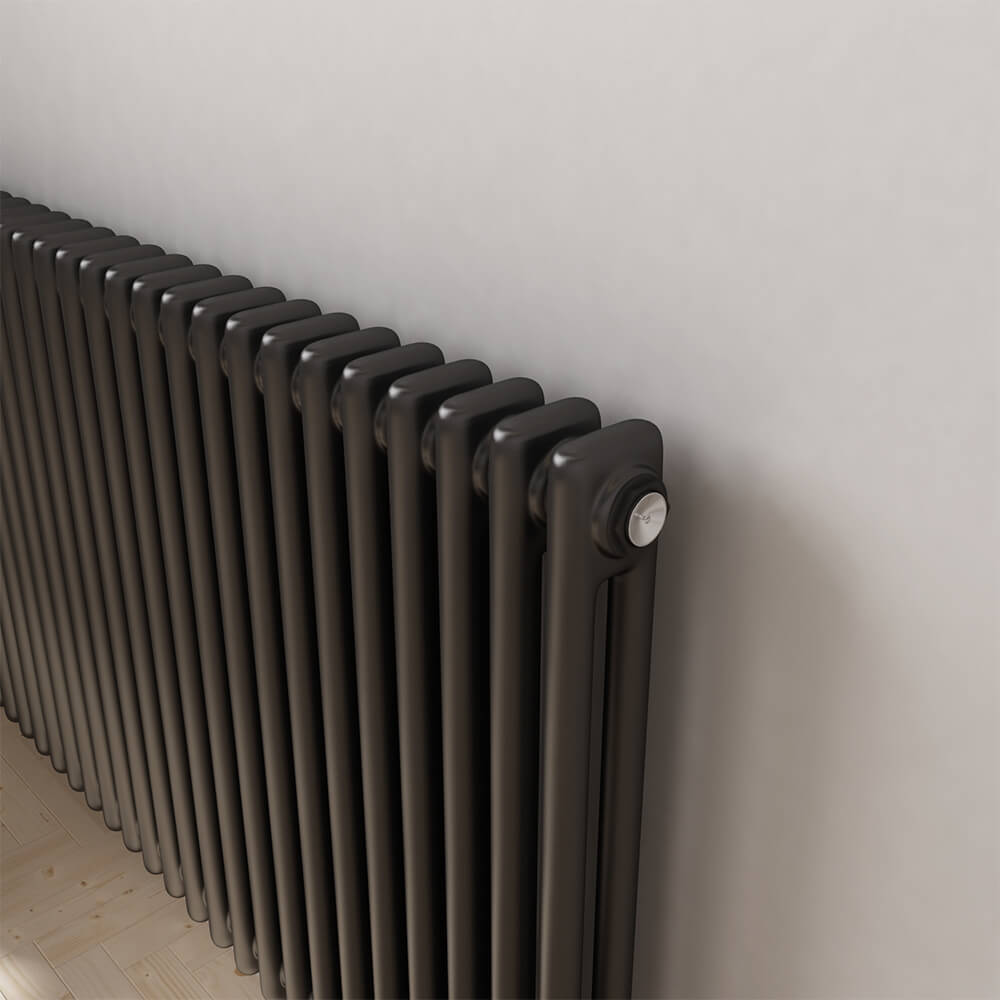 Brenton Olympus Horizontal 2 Column Radiator - Anthracite