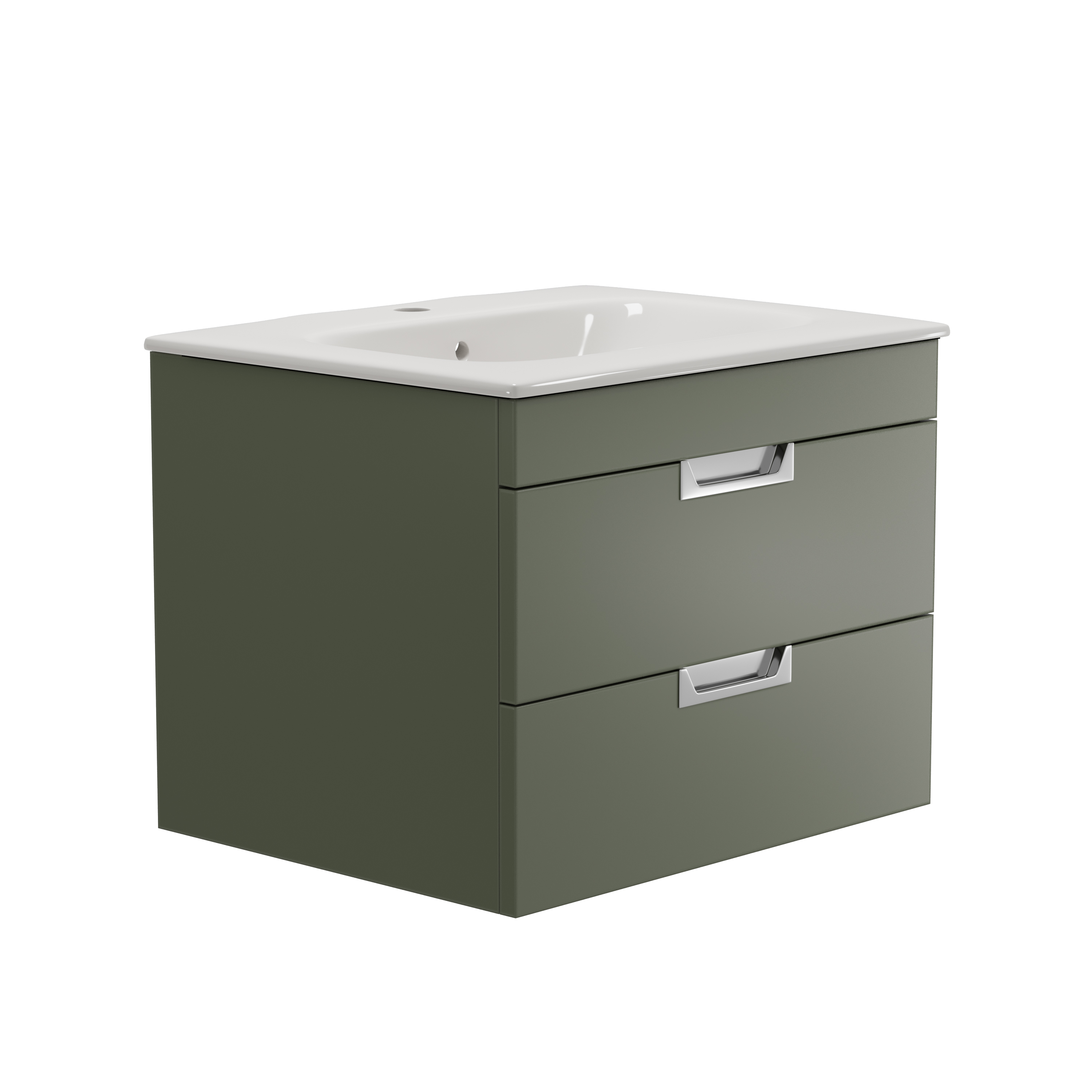 Isla 600mm Wall Hung Vanity Unit & Basin
