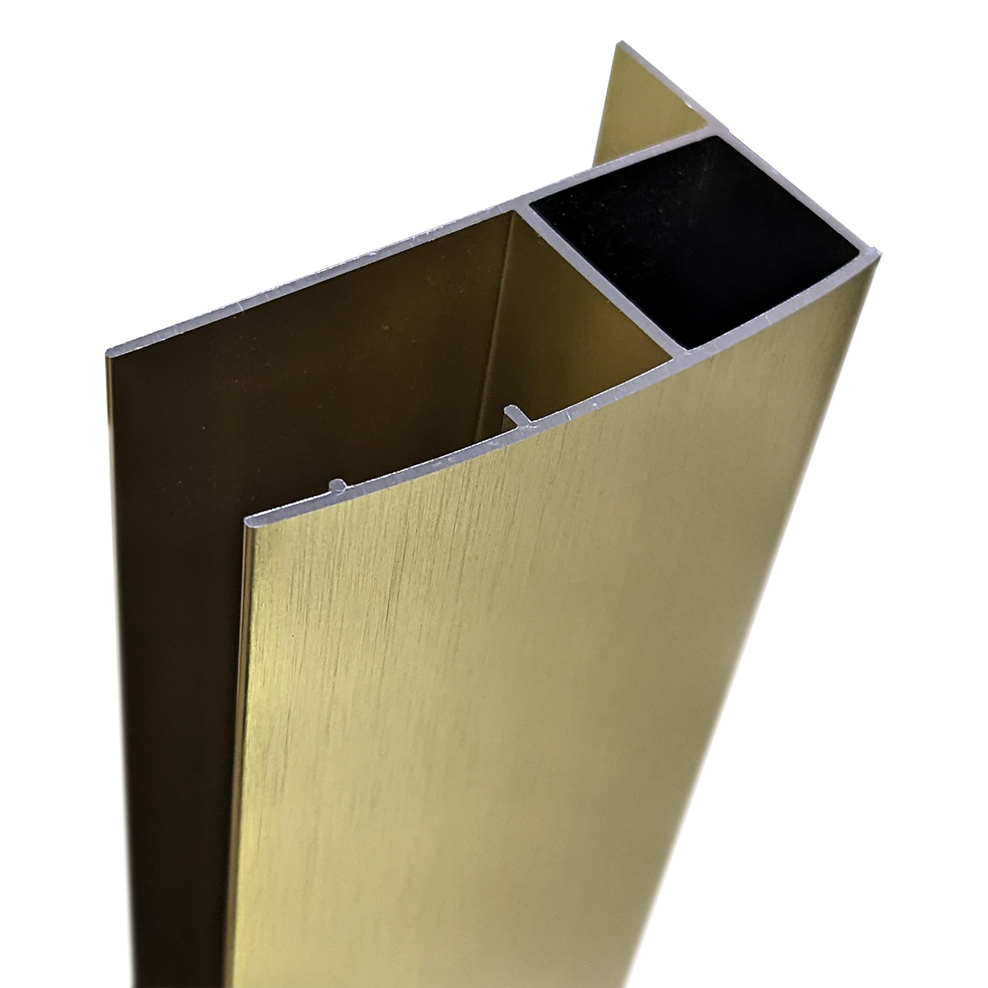 Harbour i6 Brushed Brass Shower Enclosure Extension Piece