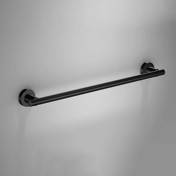Sonia Tecno Project Black Towel Rail - 330 / 510 / 660mm