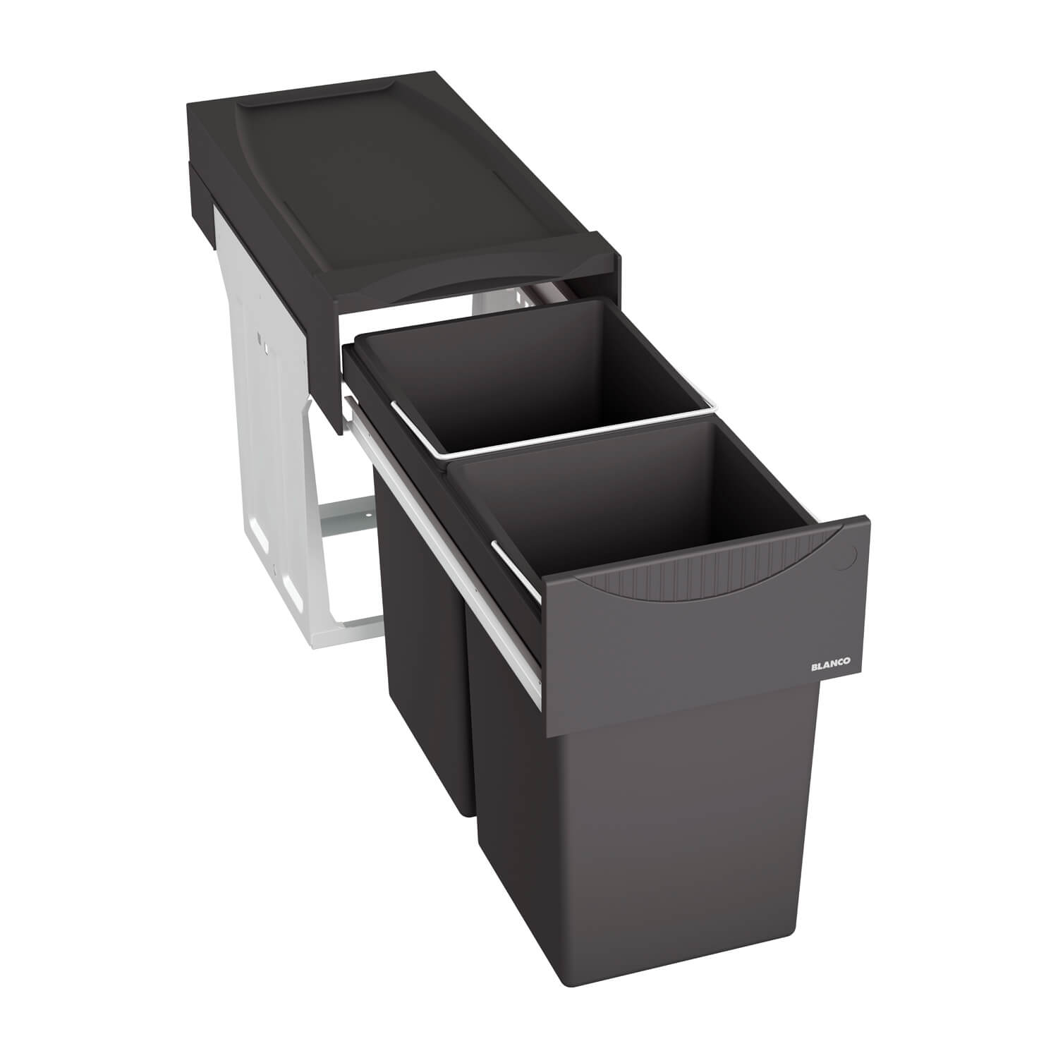 Blanco Botton Pro 30 litre 2 Container Waste Organiser for 300mm Kitchen Cabinets