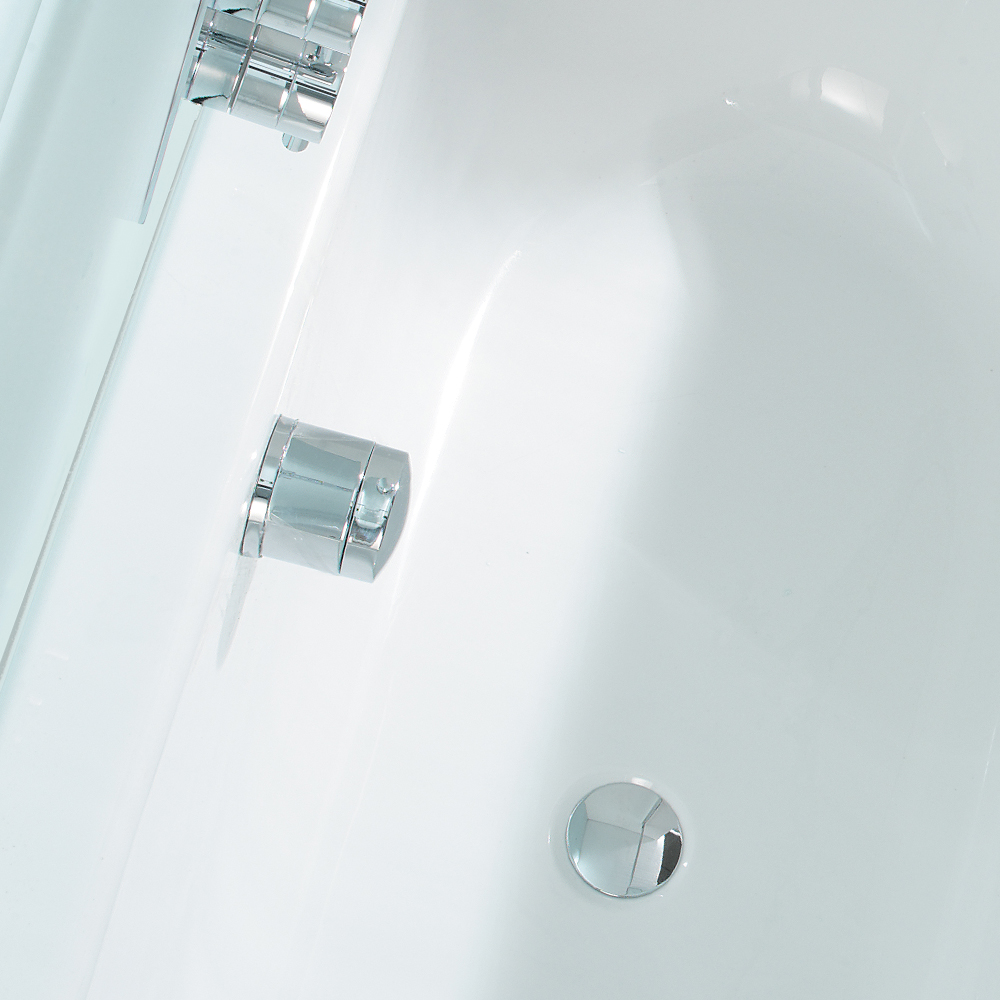 Crosswater Extended Bath Pop-Up Waste with Bath Filler 90cm