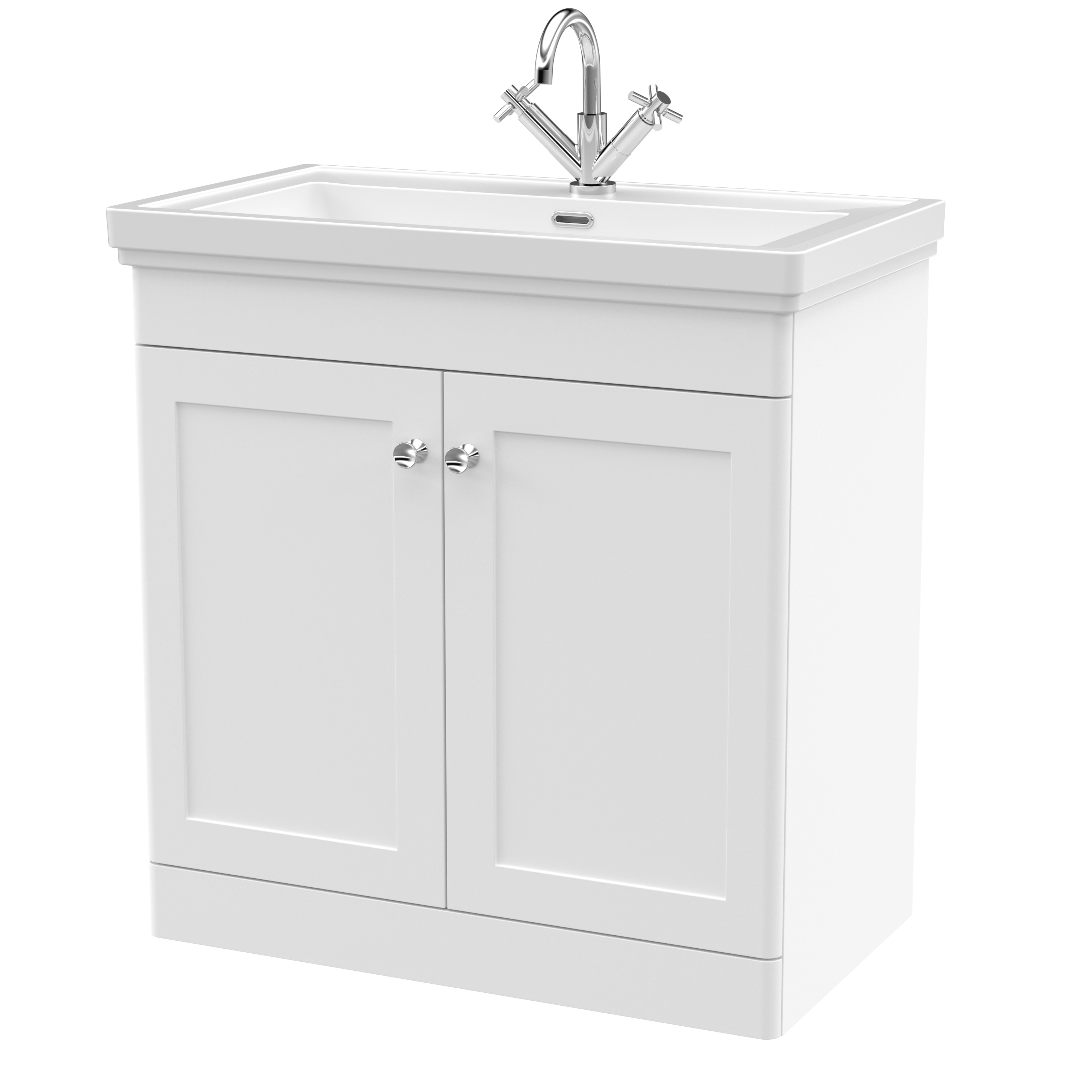 Butler & Rose Ophelia 800mm Floorstanding 2 Door Vanity Unit & Basin