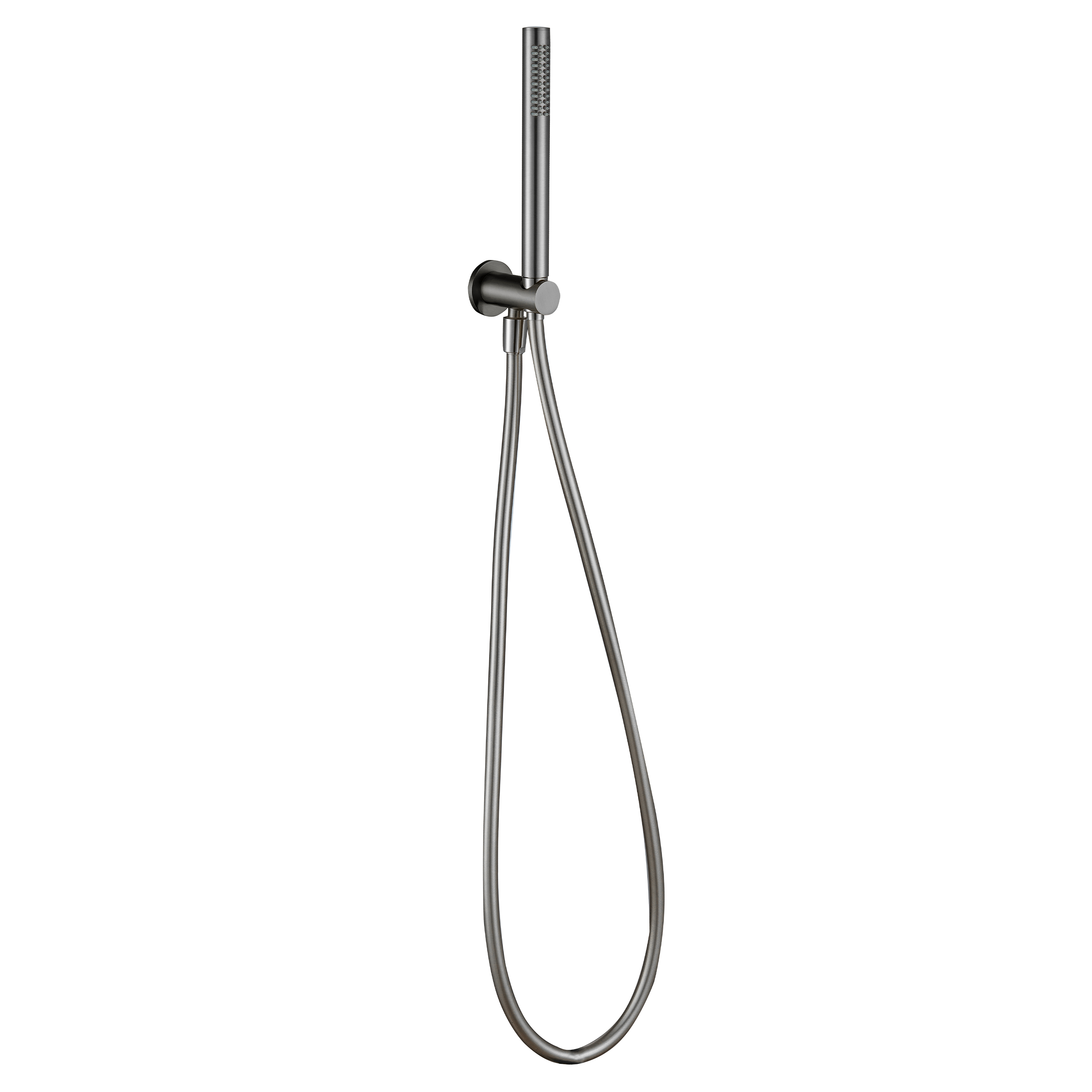 Harbour Clarity Round Shower Handset with Wall Outlet & Hose