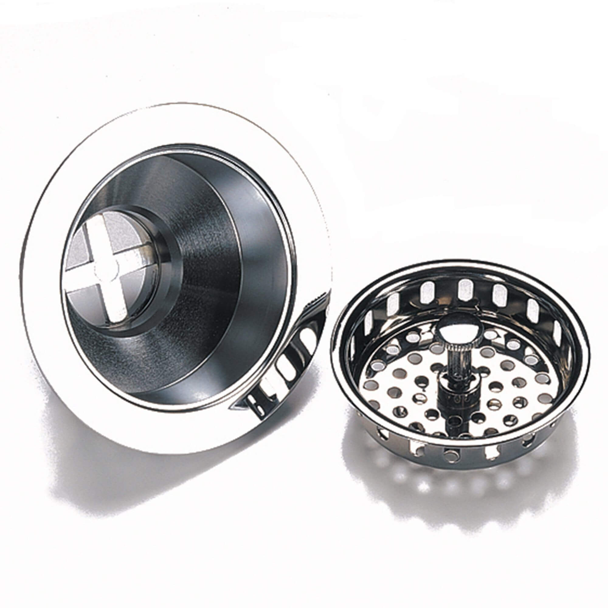 Caple 90mm Brushed Steel Basket Strainer Waste