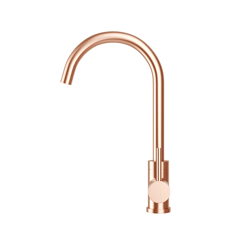 Vellamo Kara Single Lever Mono Kitchen Mixer - Brushed Copper
