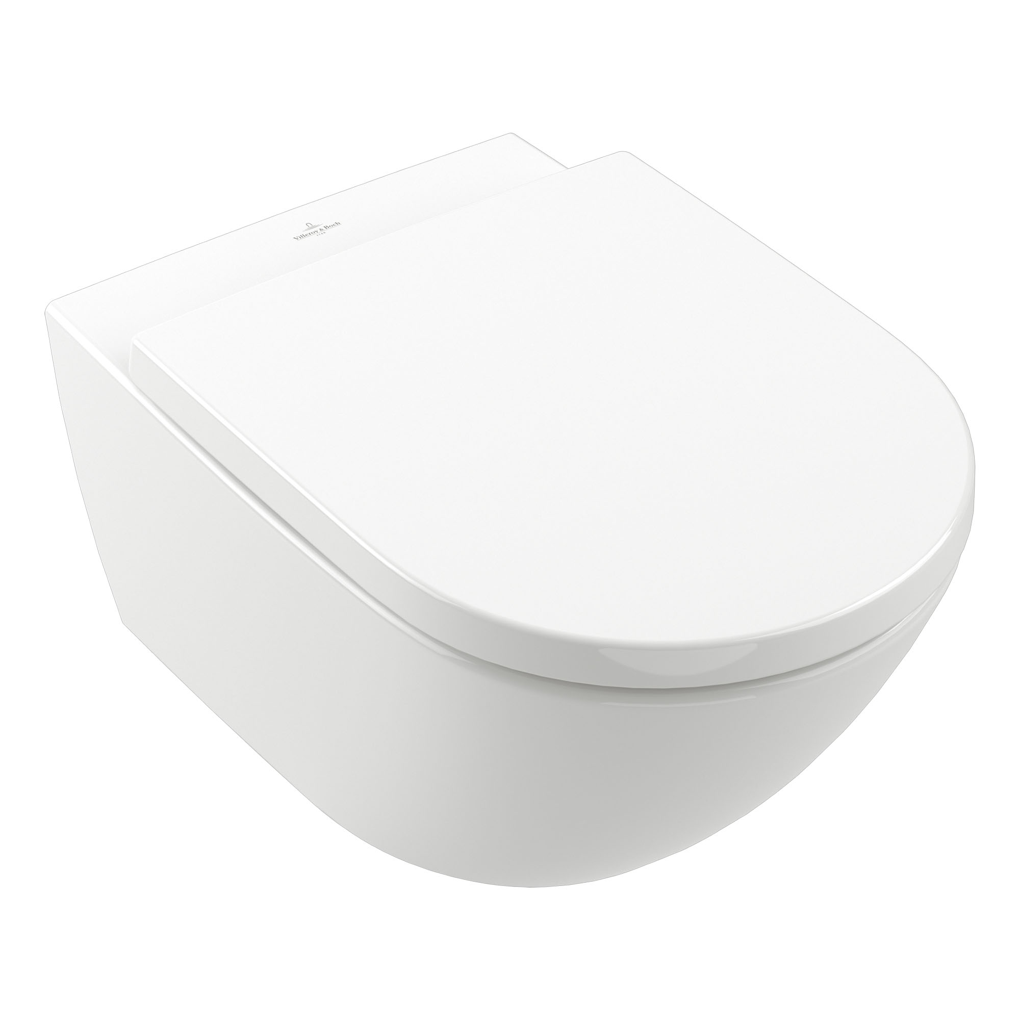 Villeroy & Boch ViConnect Pro 2.0 Frame with Subway 3.0 TwistFlush Rimless Wall Mounted Toilet, Flush Plate & Soft Close Toilet Seat
