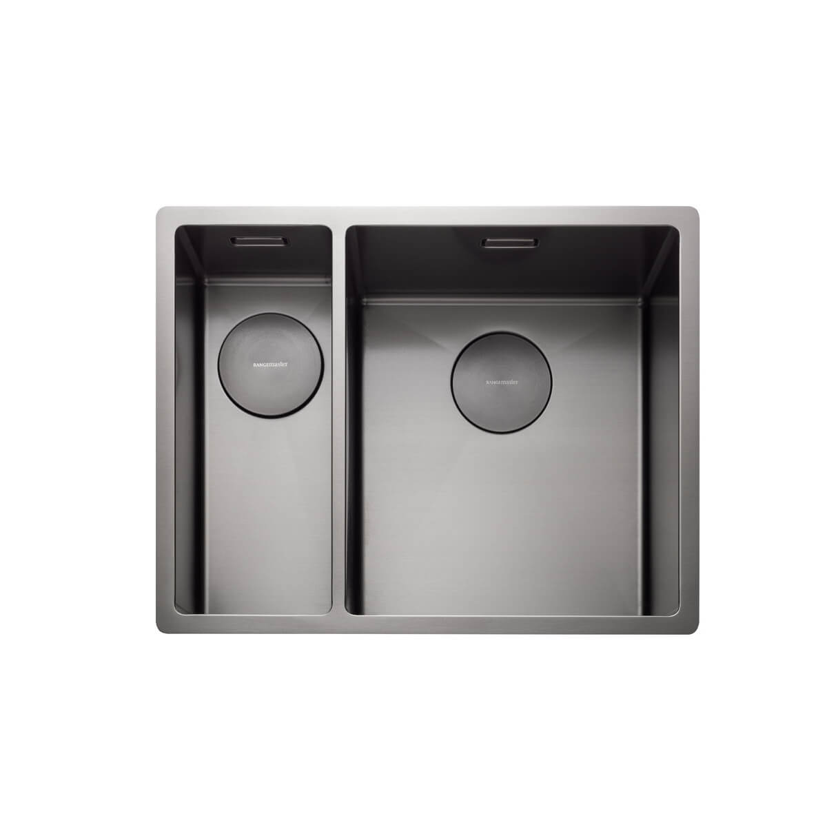 Rangemaster Spectra 1.5 Bowl Inset or Undermount Stainless Steel Kitchen Sink & Waste - 555 x 440mm