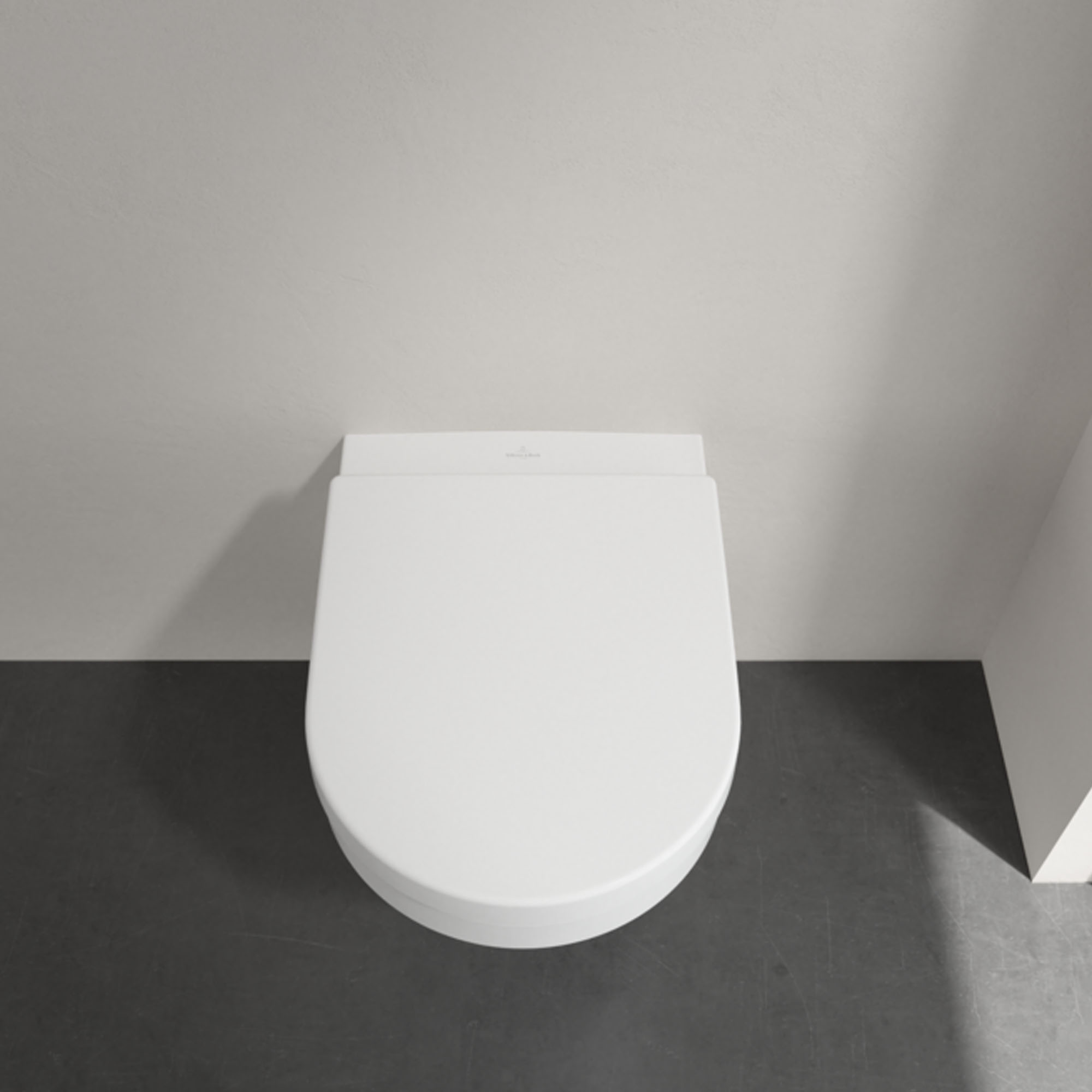 Villeroy & Boch ViConnect Pro 2.0 Frame with Architectura Round Rimless Wall Mounted Toilet, Flush Plate & Soft Close Toilet Seat