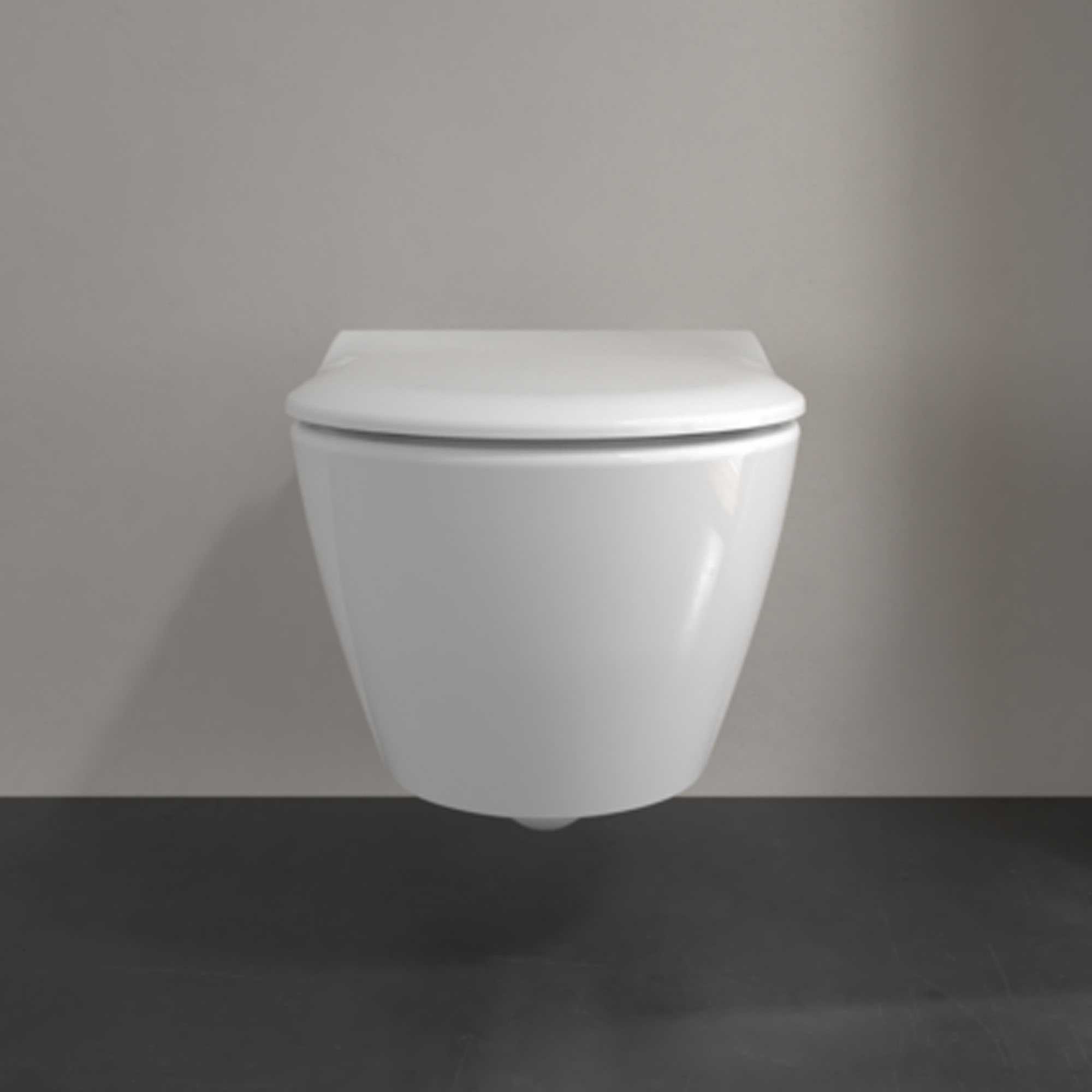 Villeroy & Boch ViConnect Pro 2.0 Frame with Subway 2.0 Rimless Wall Mounted Toilet, Flush Plate & Soft Close Toilet Seat
