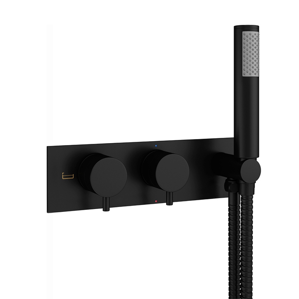 Crosswater MPRO 2 Outlet Concealed Thermostatic Bath Shower Valve