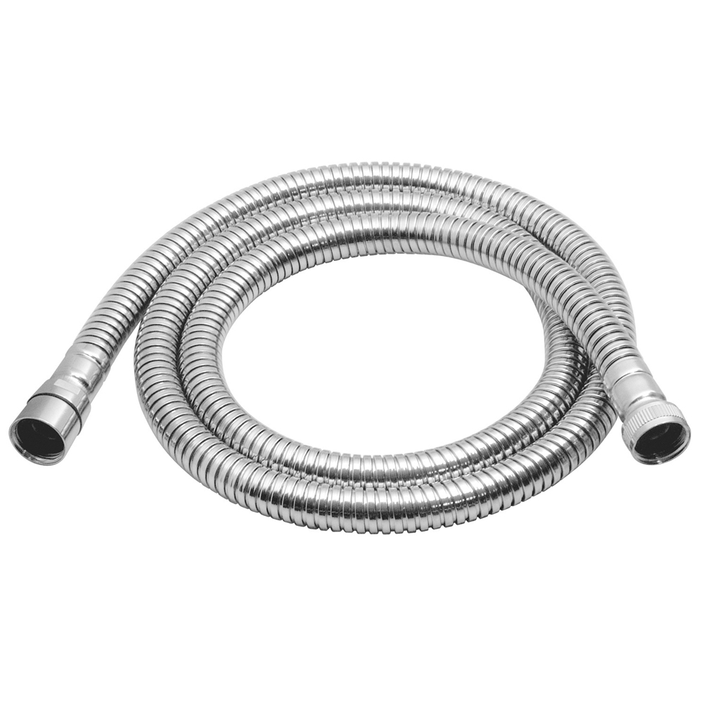 Vado Chrome Plated Brass Standard Shower Hose 1/2" x 1/2" Conical 200cm