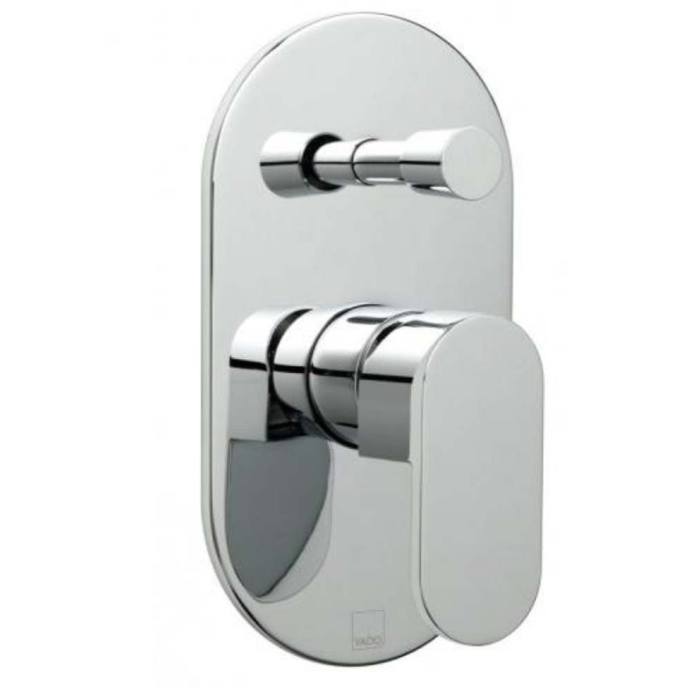 Vado Life Wall Mounted Concealed Manual Valve with Diverter