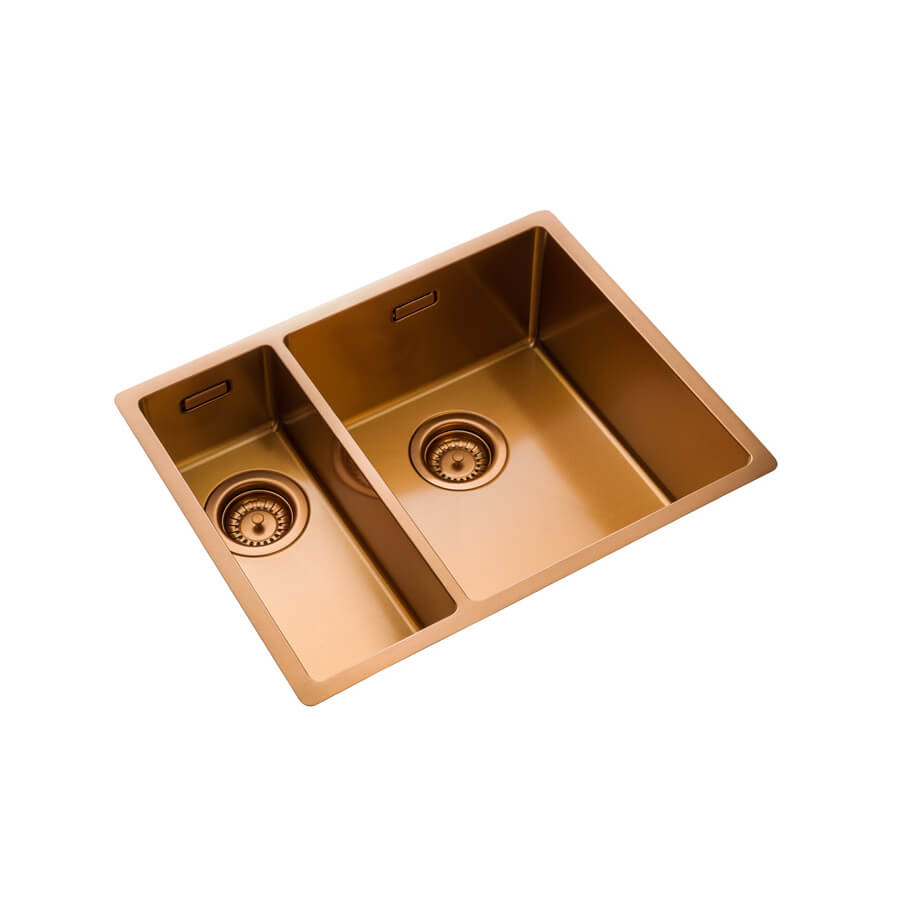 Rangemaster Spectra 1.5 Bowl Inset or Undermount Stainless Steel Kitchen Sink & Waste - 555 x 440mm