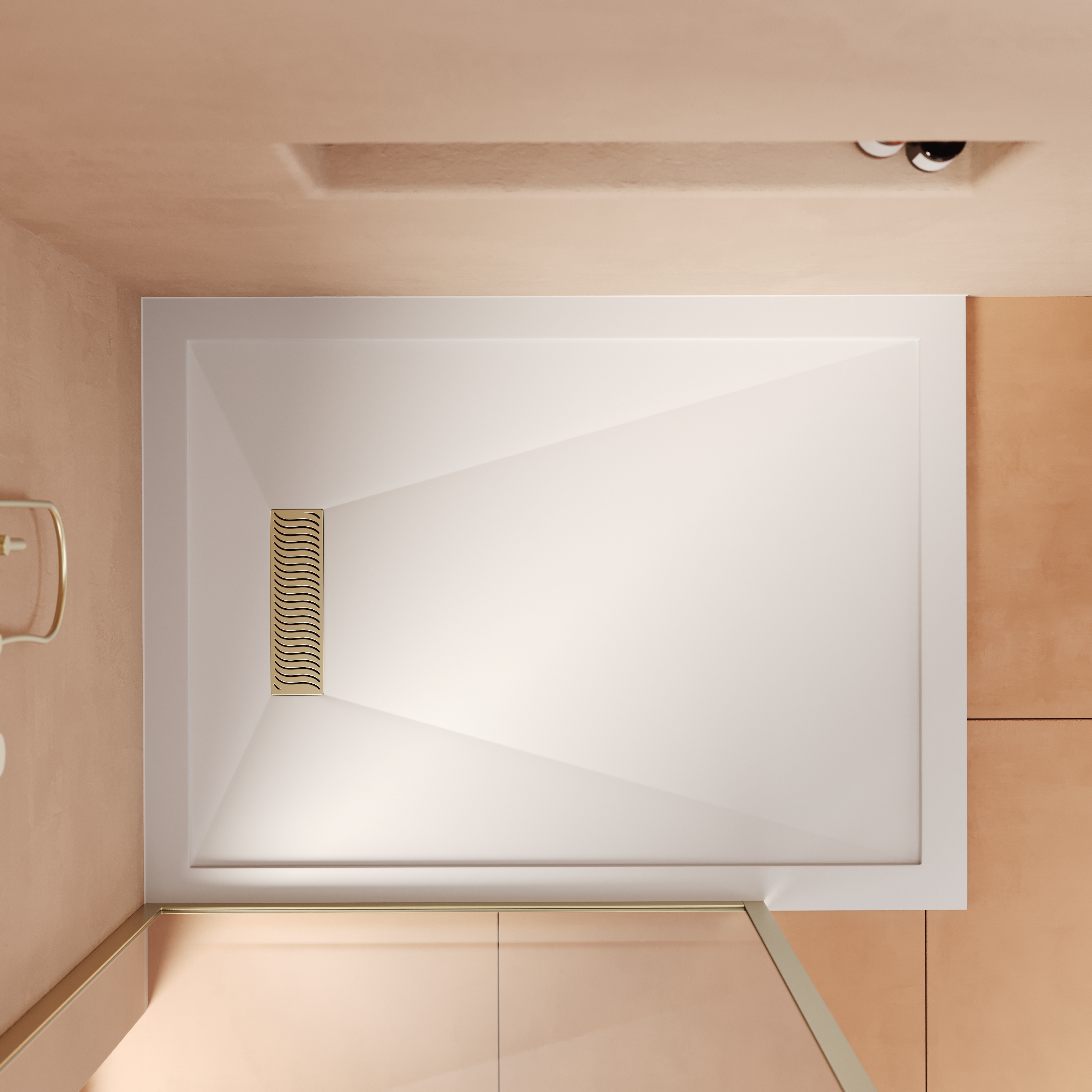 Harbour Linear 25mm Luxury Stone Rectangular Shower Tray - 9 Sizes