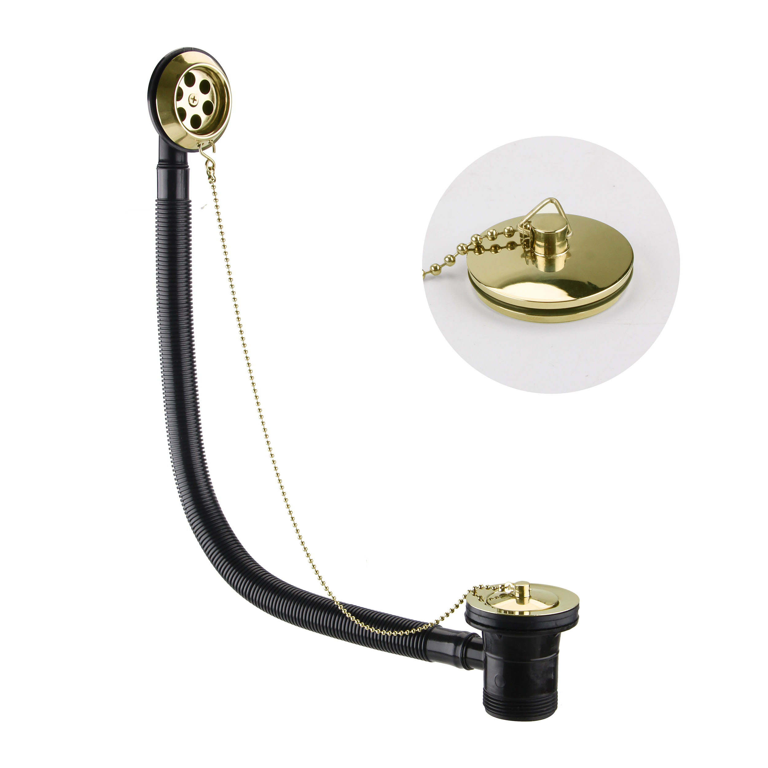 Butler & Rose Caledonia Plug & Chain Bath Waste