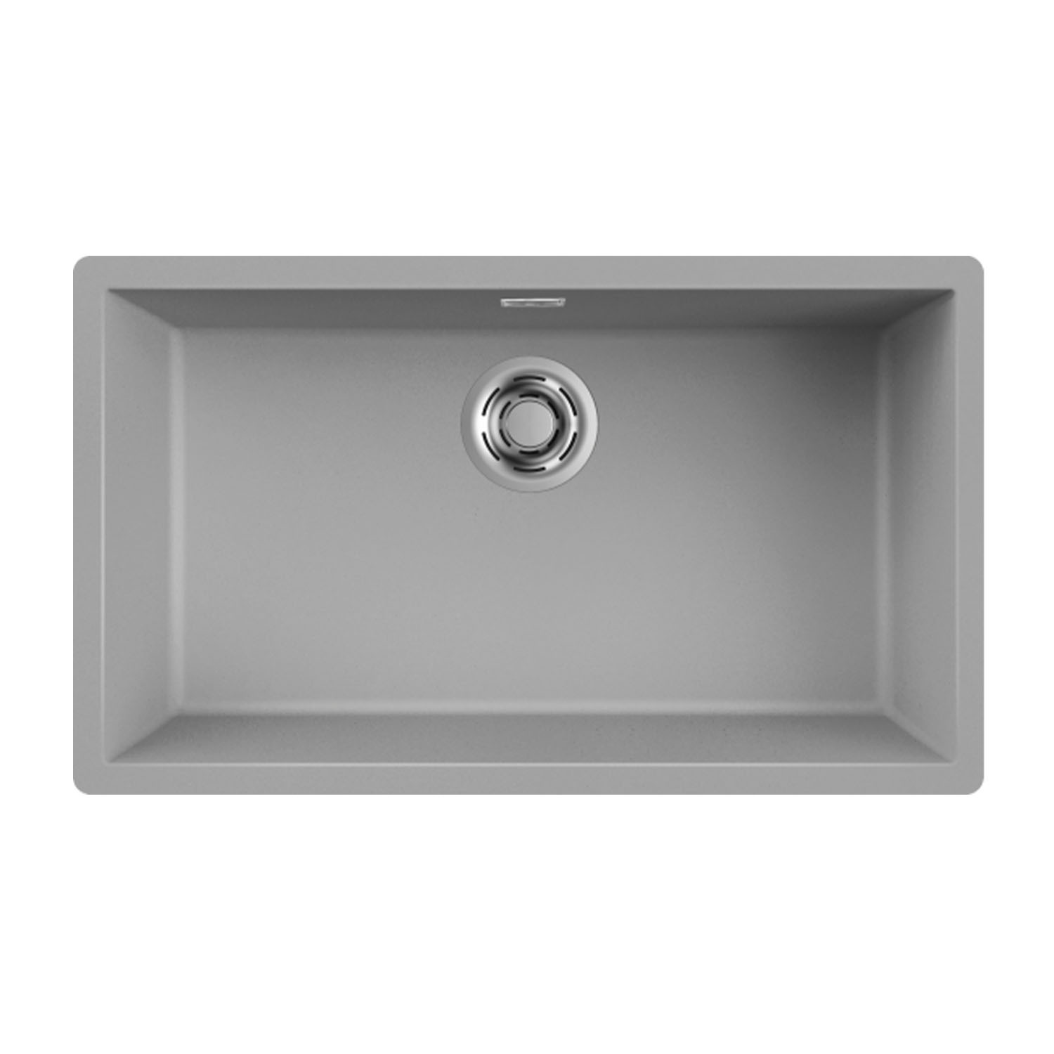 Reginox Multa 70 Large Single Bowl Granite Composite Inset / Undermount Kitchen Sink & Waste - 756 x 456mm