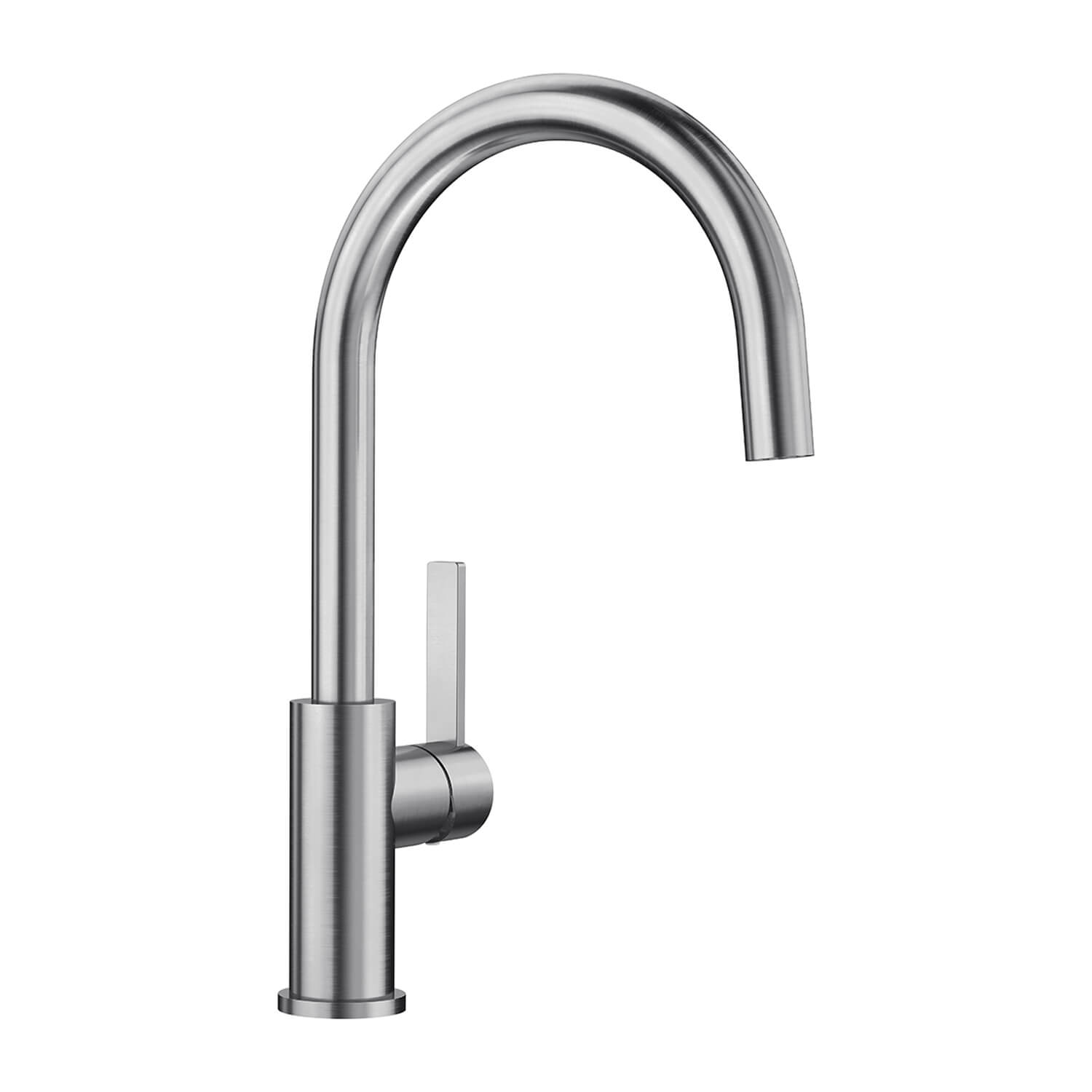 Blanco Candor WRAS Approved Single Lever Brushed Stainless Steel Mono Kitchen Mixer Tap