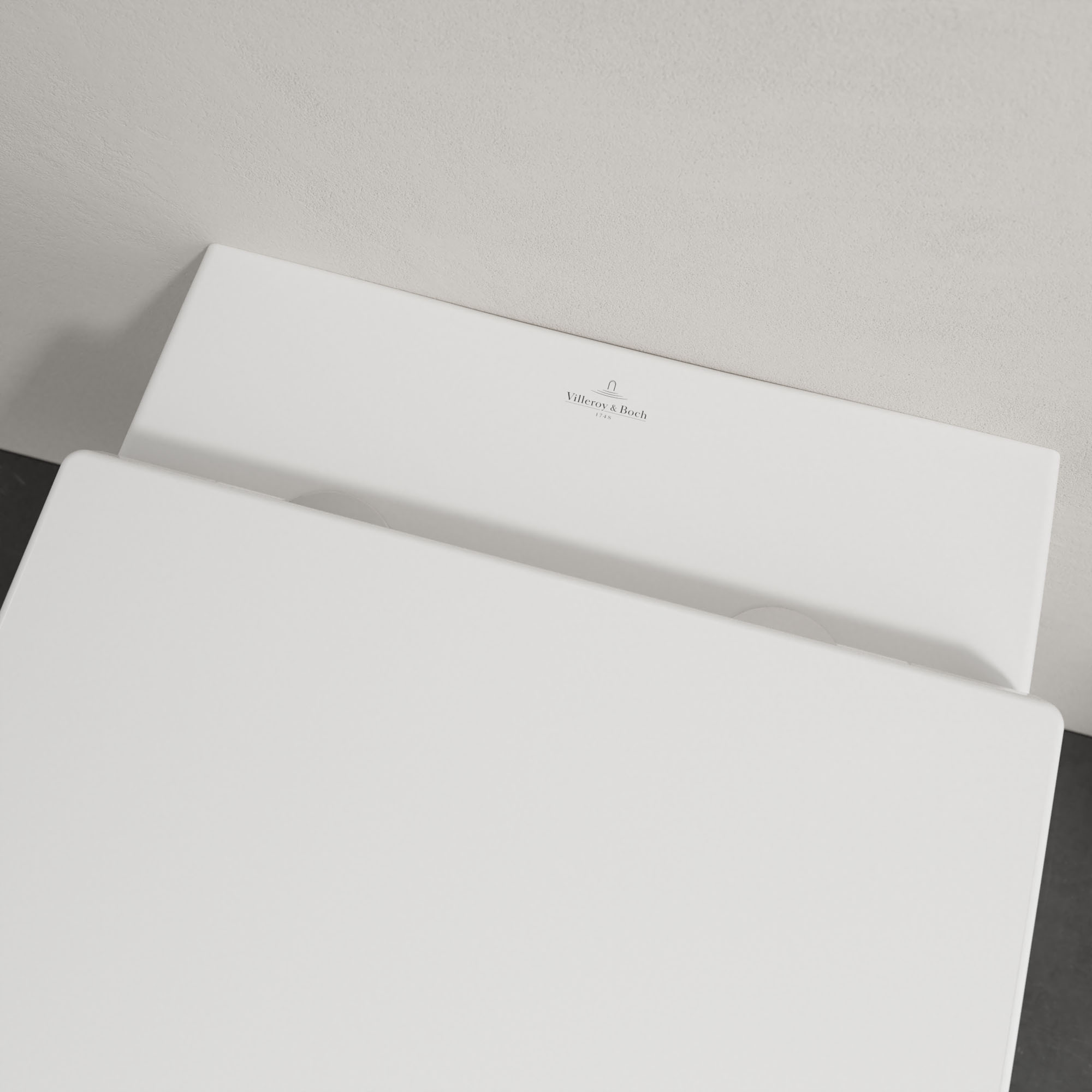 Villeroy & Boch ViConnect Pro 2.0 Frame with Venticello Rimless Wall Mounted Toilet, Flush Plate & Soft Close Toilet Seat