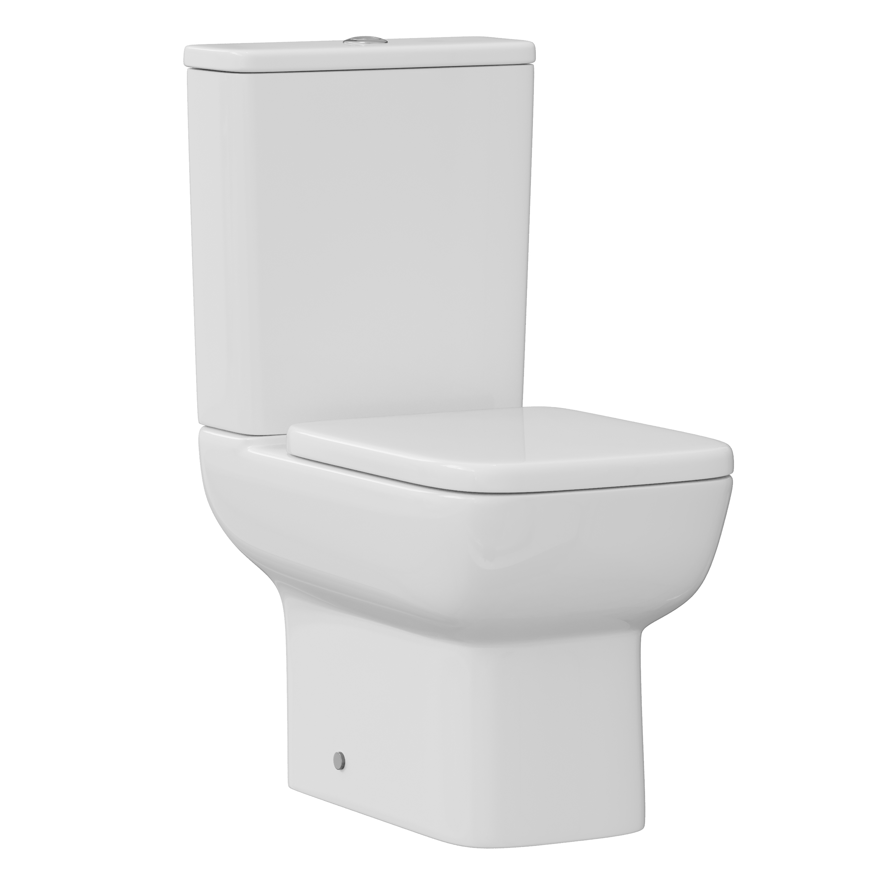 Harbour Icon Bathroom Suite with Rimless Toilet & Double Ended Bath