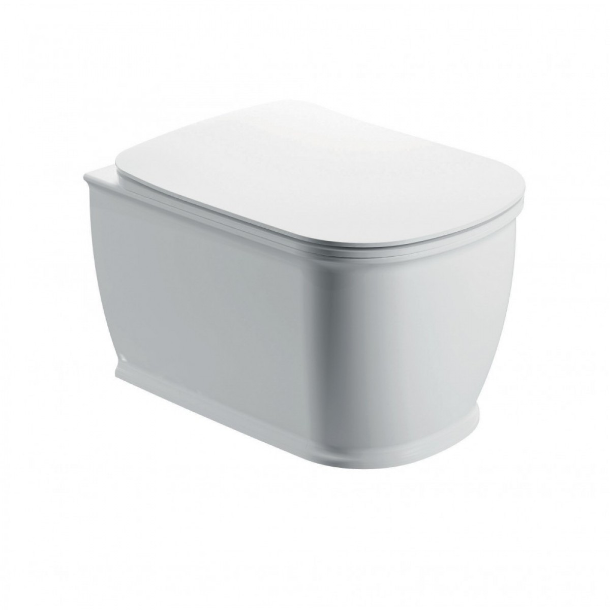 Imex Liberty Rimless Wall Hung Toilet and Soft Close Seat