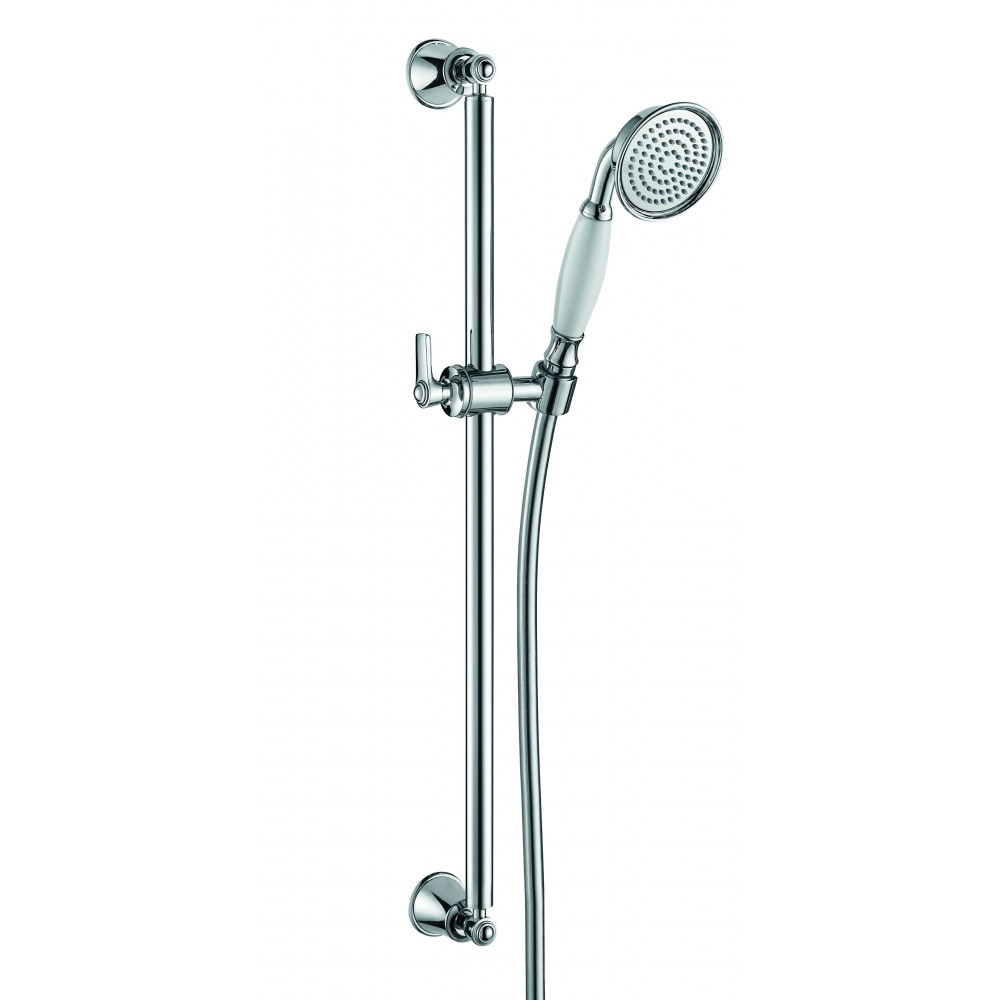 Flova Liberty Slide Rail Kit with Single Function Handset - Chrome