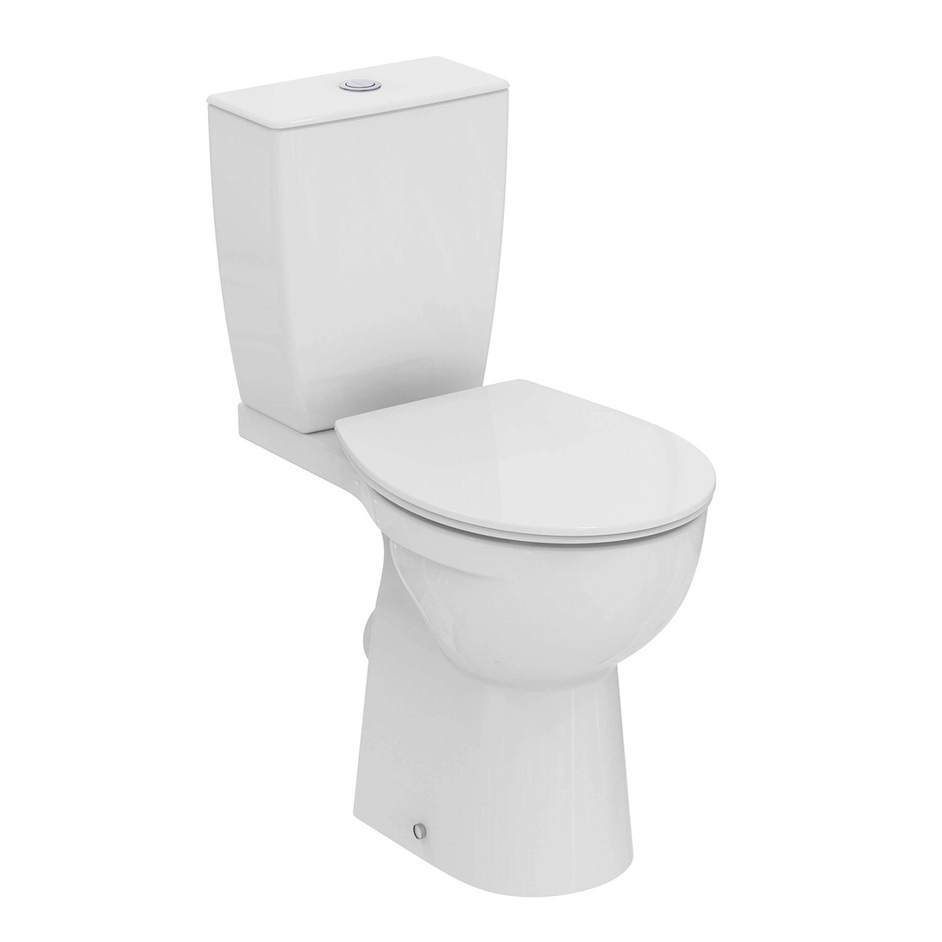 Ideal Standard Eurovit+ Comfort Height Close Coupled Toilet with Soft Close Seat